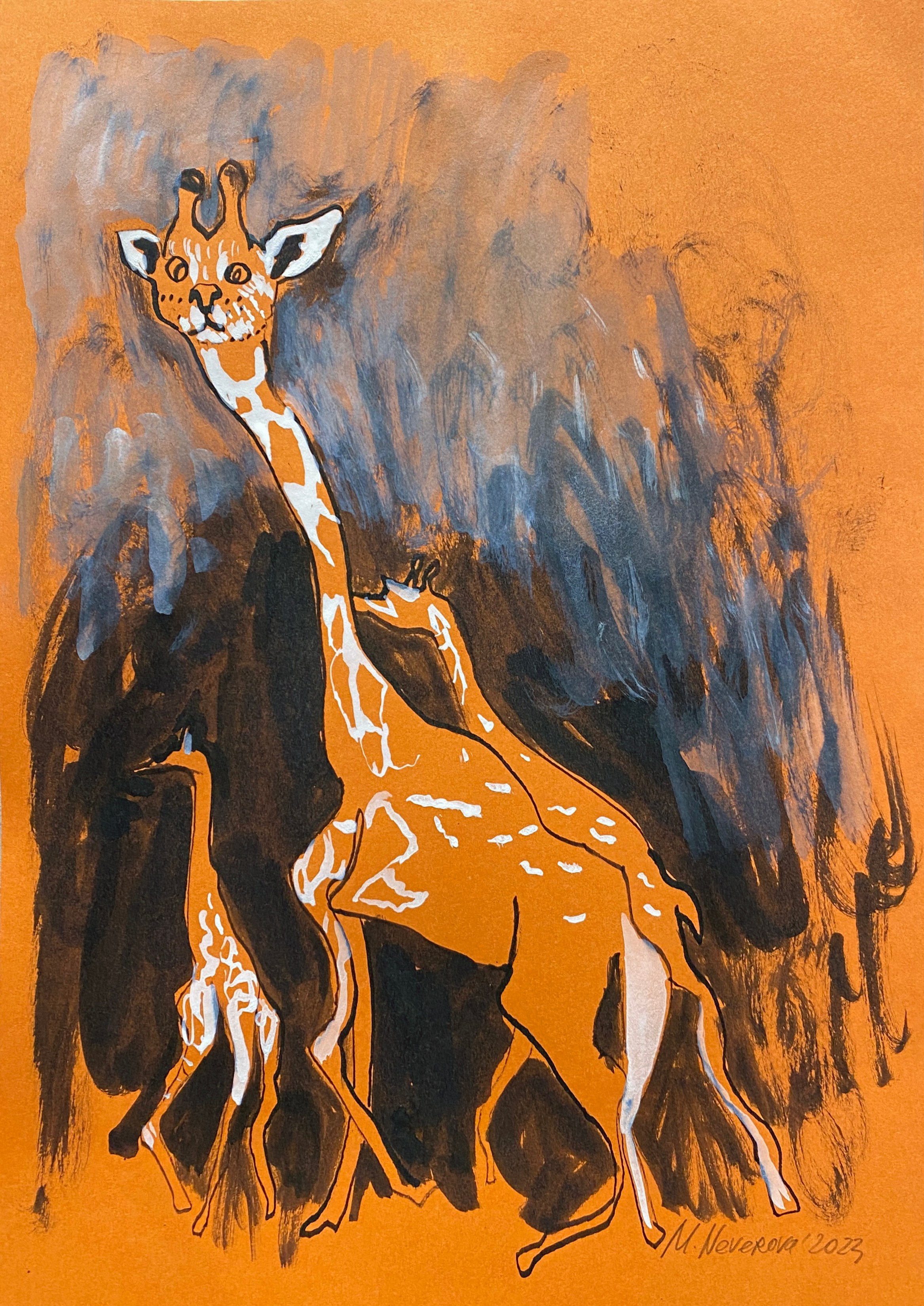 Social media series, 2021. 20 x 30 cm