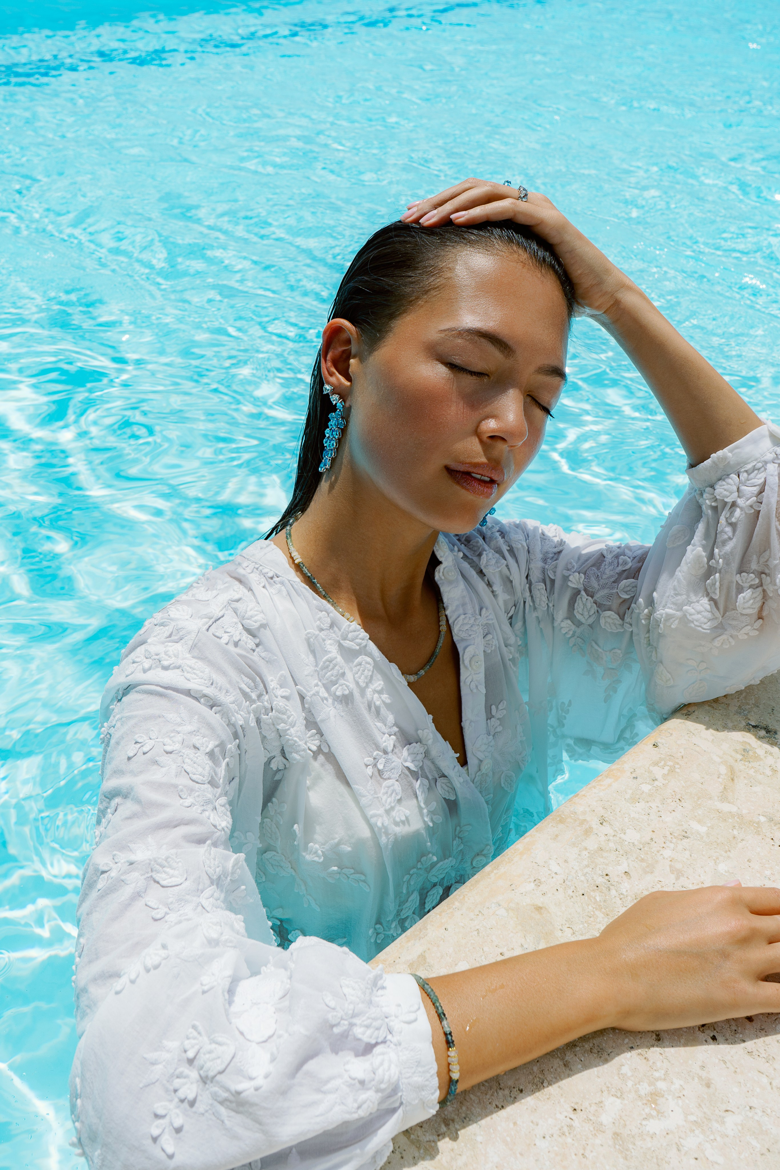 Fashion portrait photoshoot in Puerto Plata, Dominican Republic.