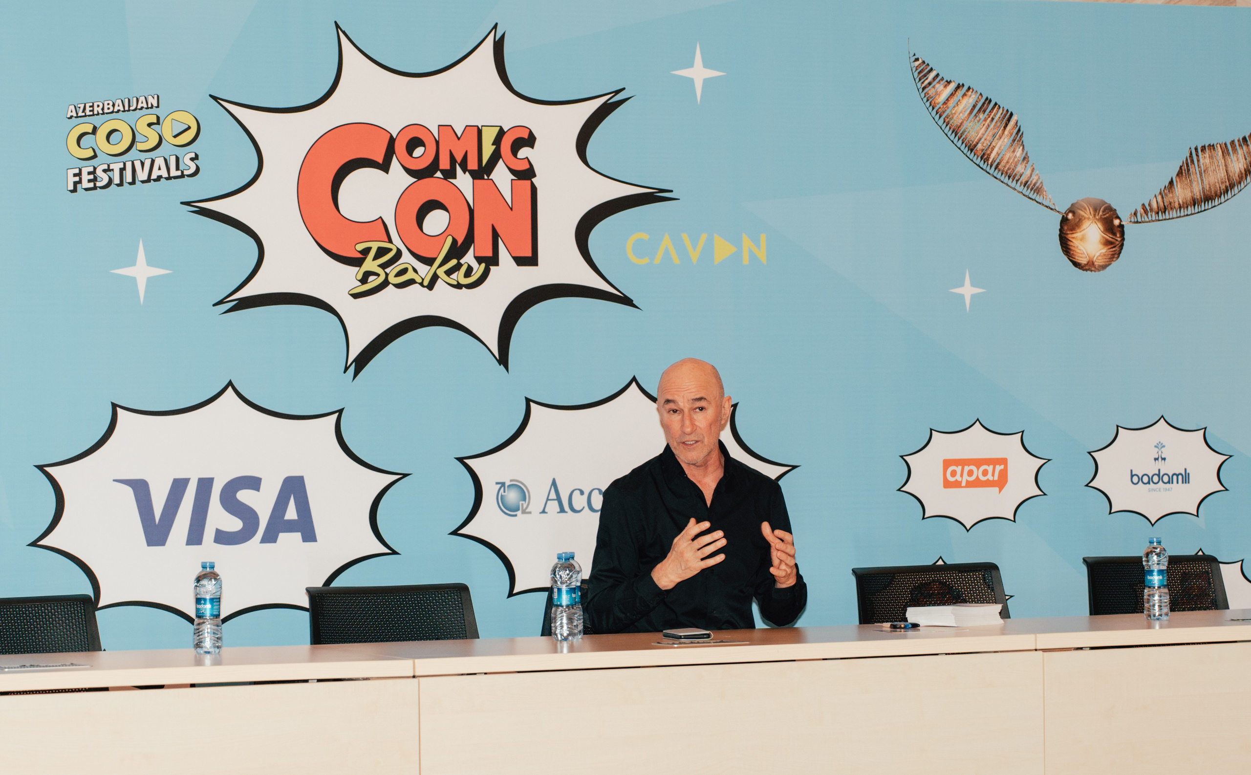 Ross Mullan Baku. Fotoqraf Vəli Məmmədov