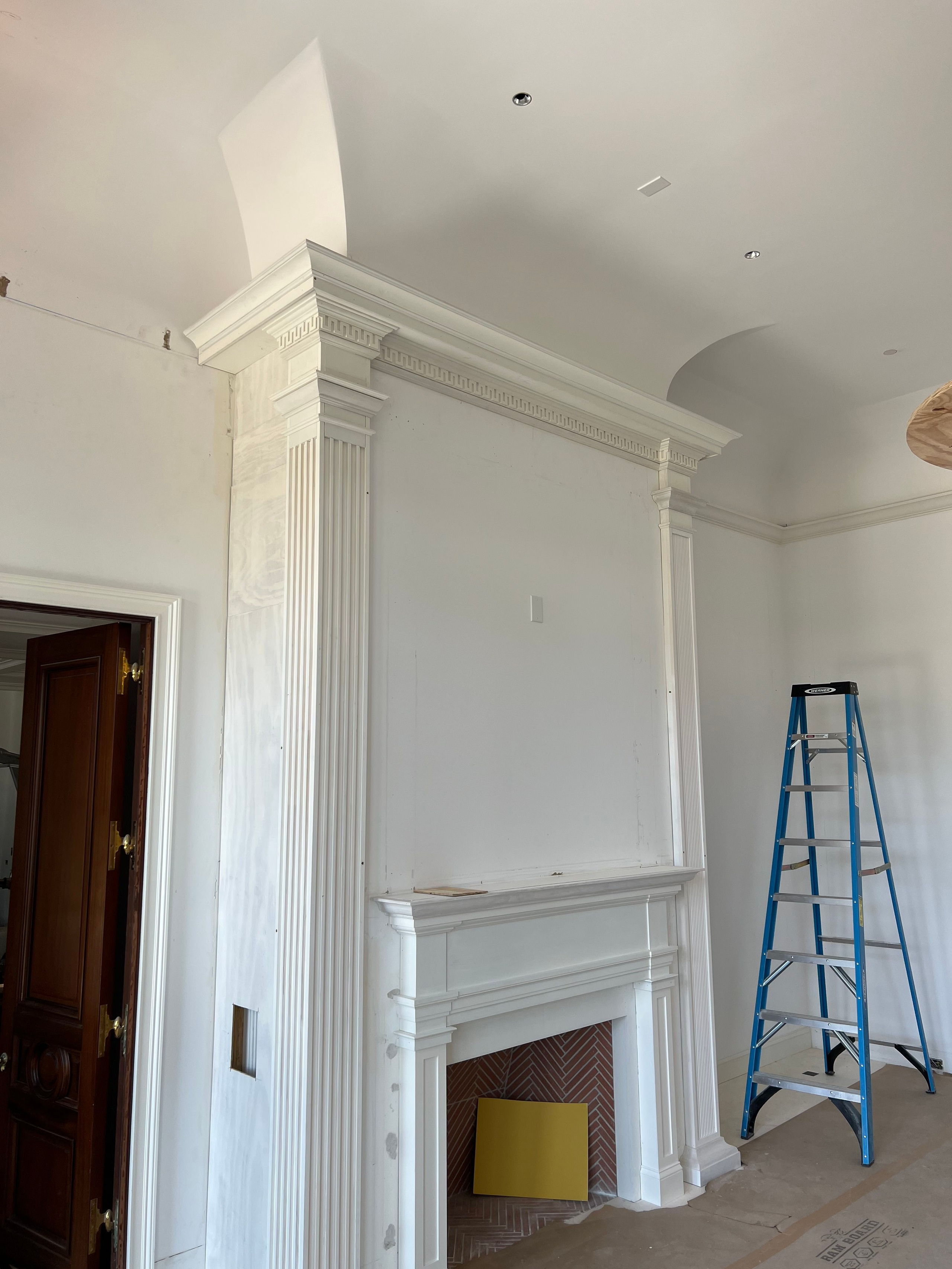 Jupiter Island, Florida. Plaster molding