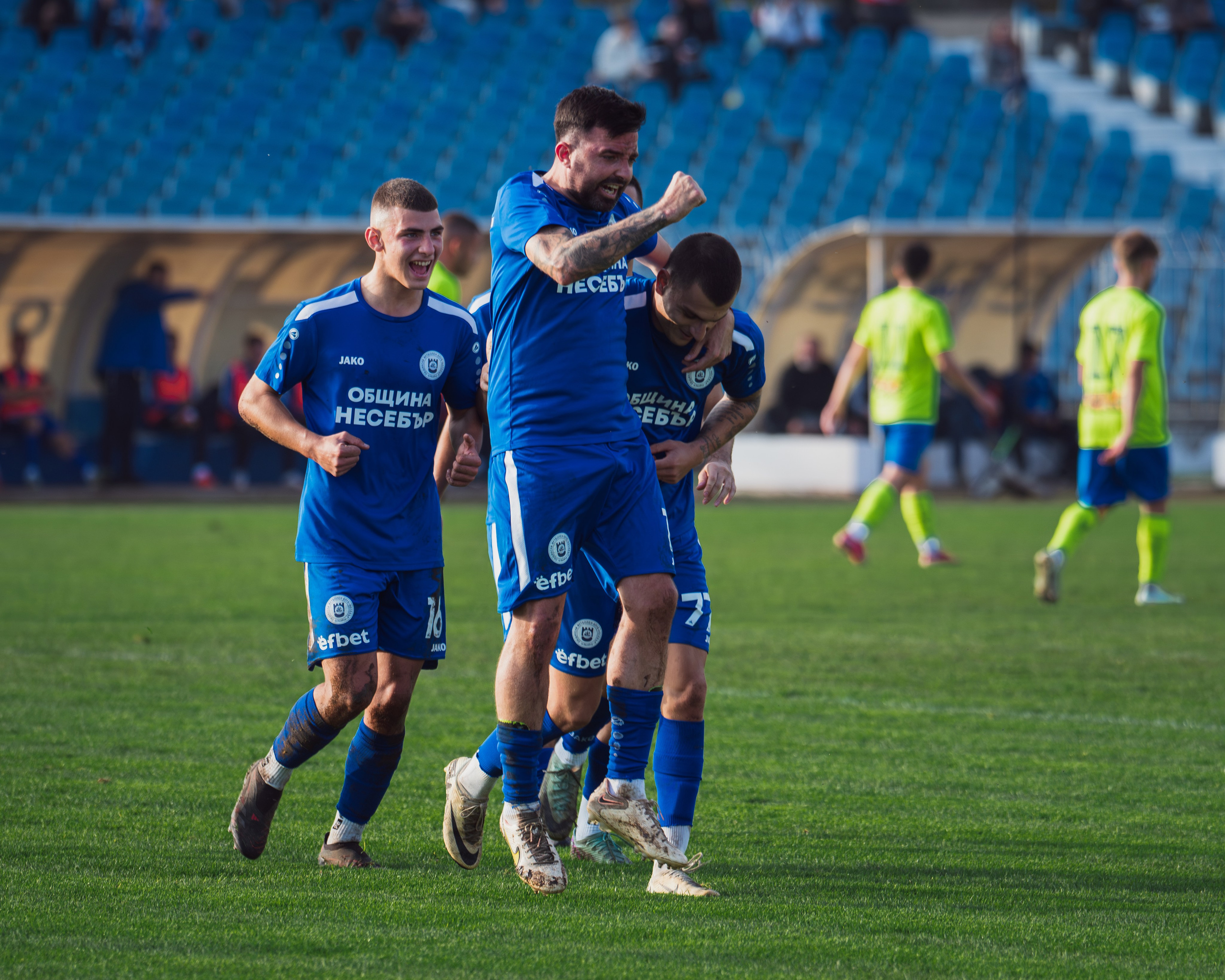 Football. Sports photography