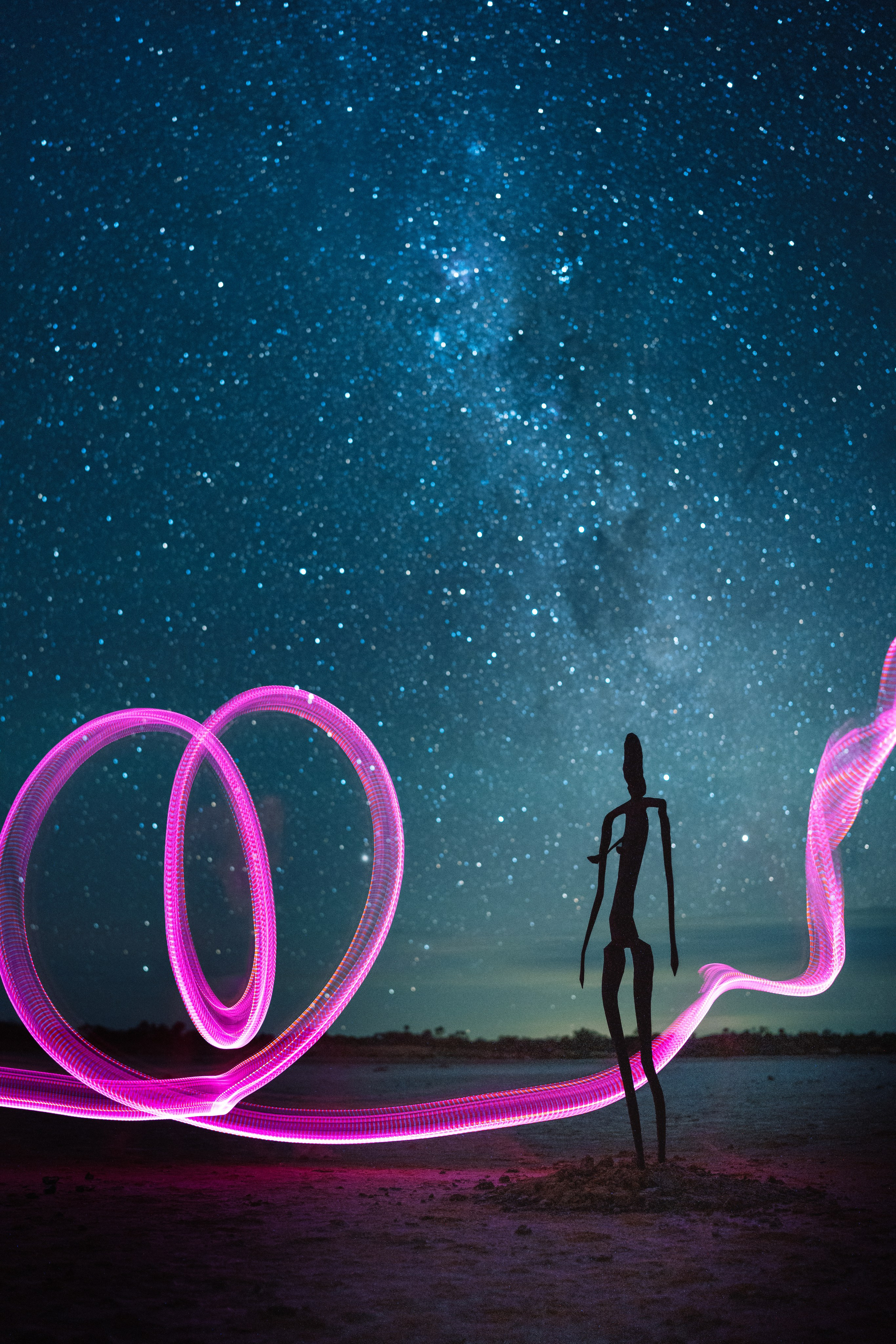 Painting with light photography