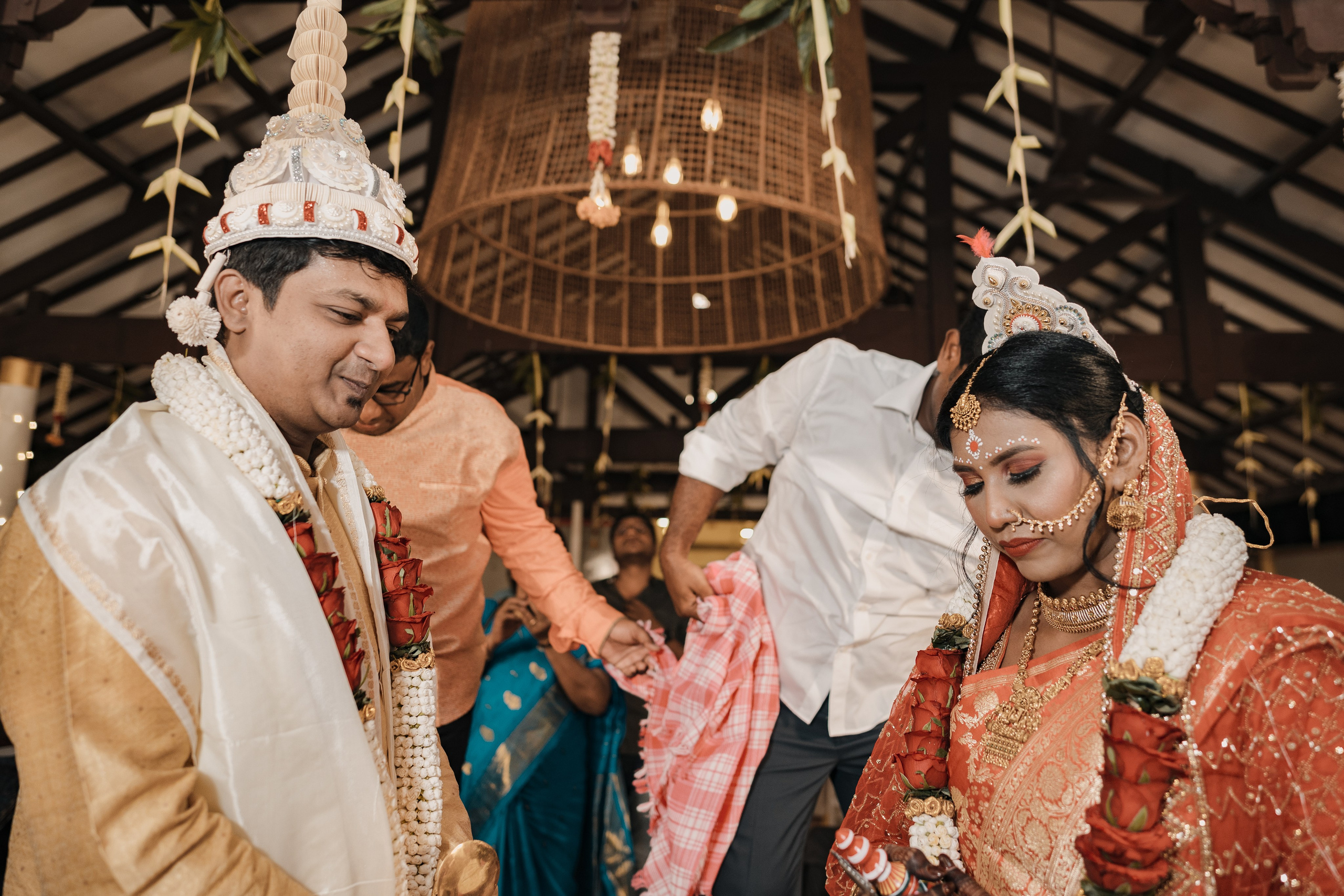 Sagaya & Rakesh. Agam Vizha