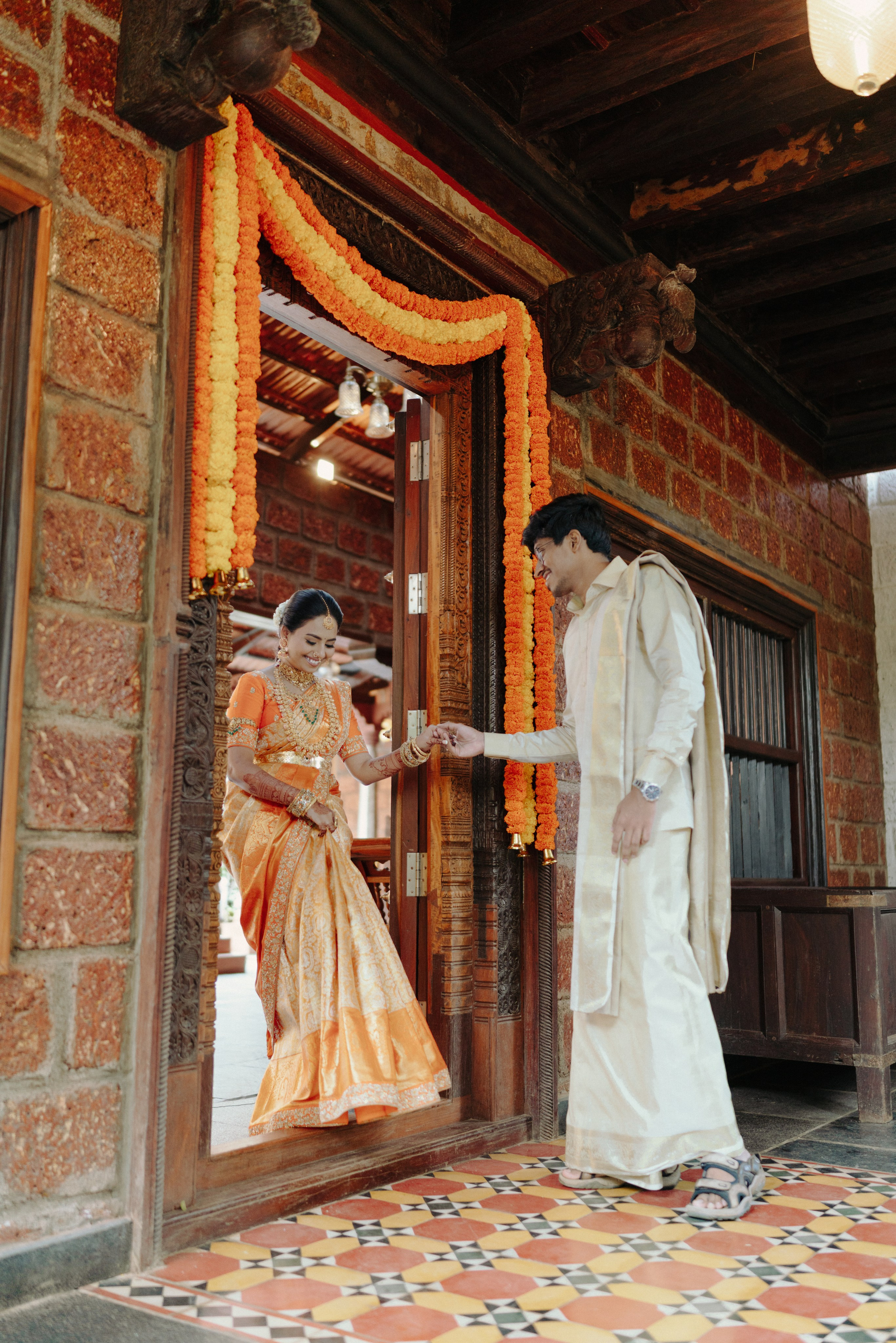 Niharika & Karthik | Tamil & Telugu Wedding Photography at The Tharavadu Mane | Tales Of You