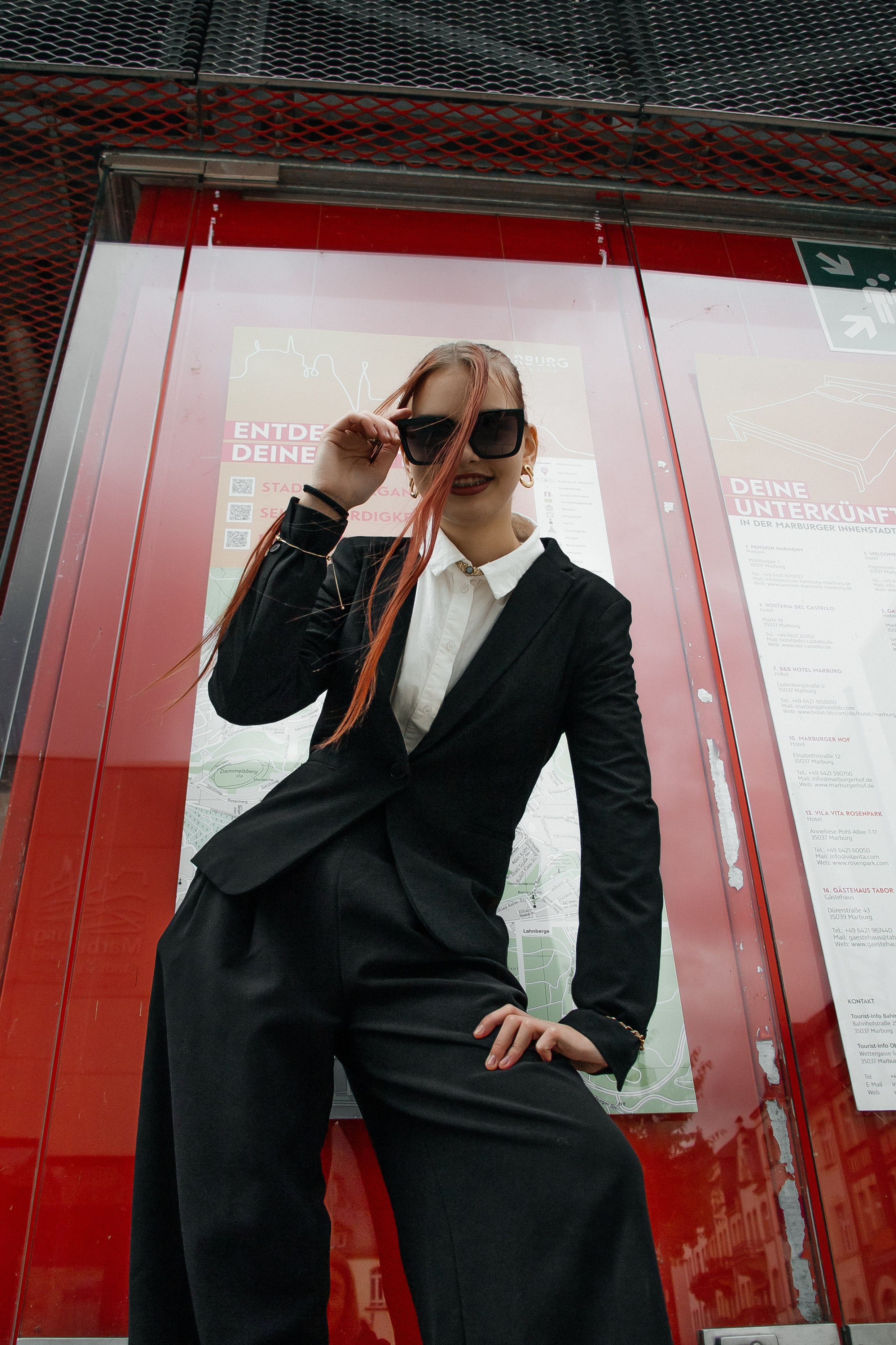 Red girl. PHOTOgrapher Germany MARBURG