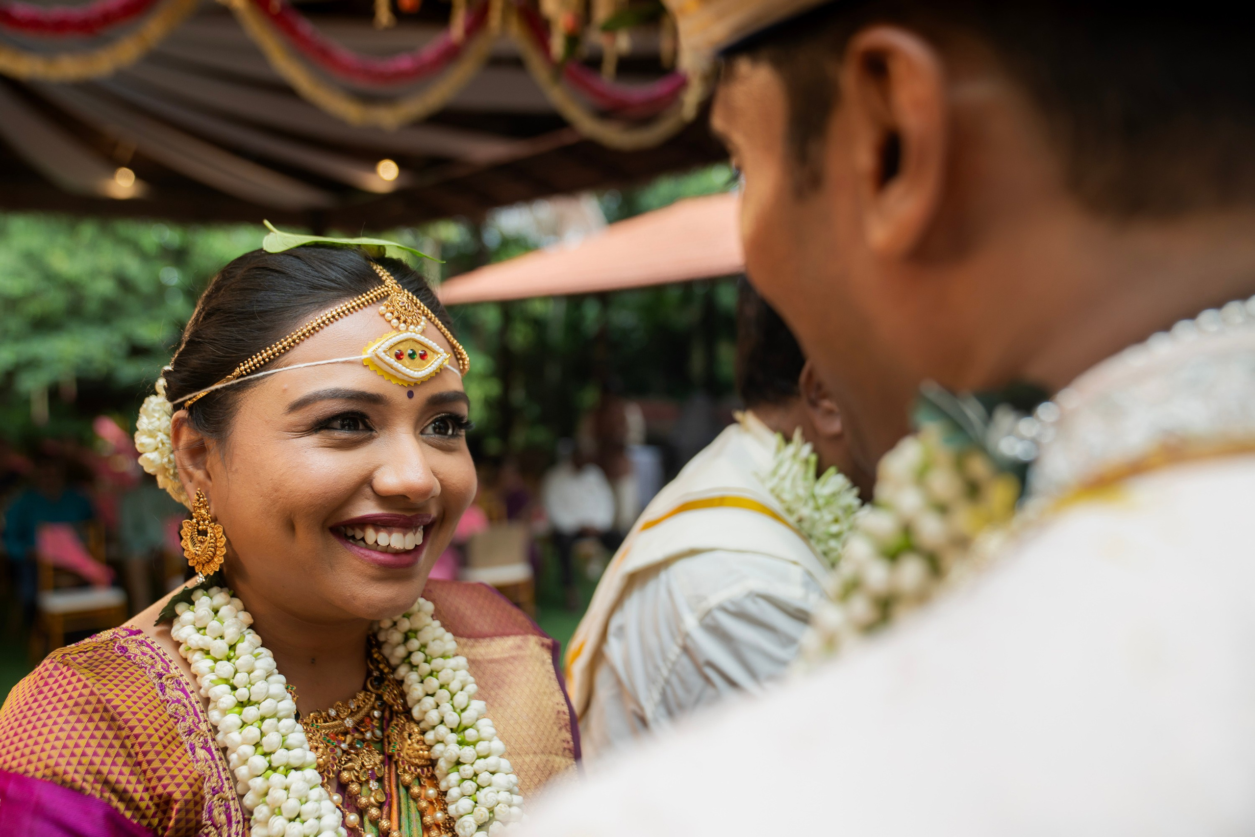 Anupaa & Reuben, Konkani Wedding at The Tharavadu Mane, Bangalore | Truly Yours