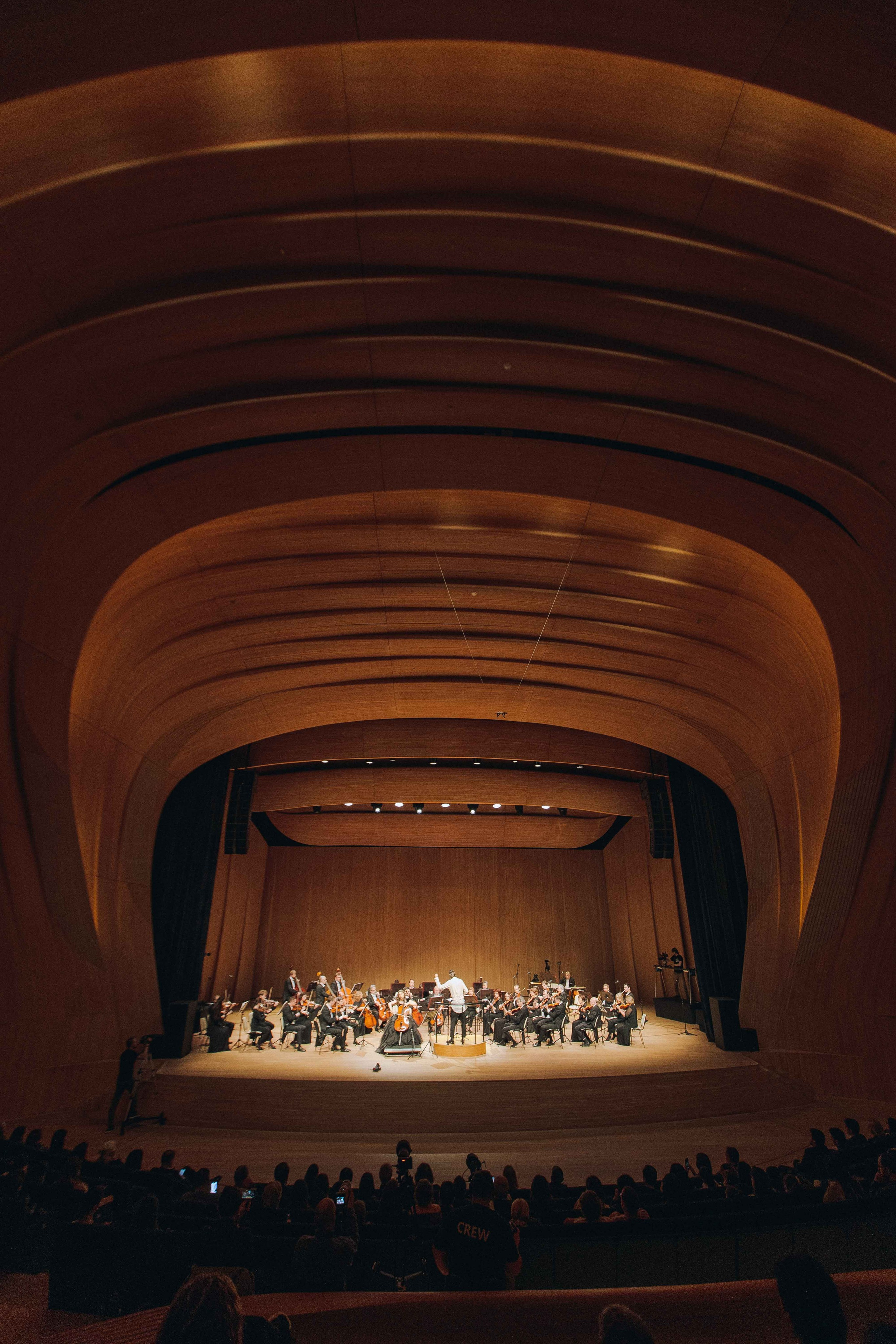 The Tchaikovsky Academic Grand Symphony Orchestra in Baku. Wedding&Event photographer Ismail Rzayev in Baku