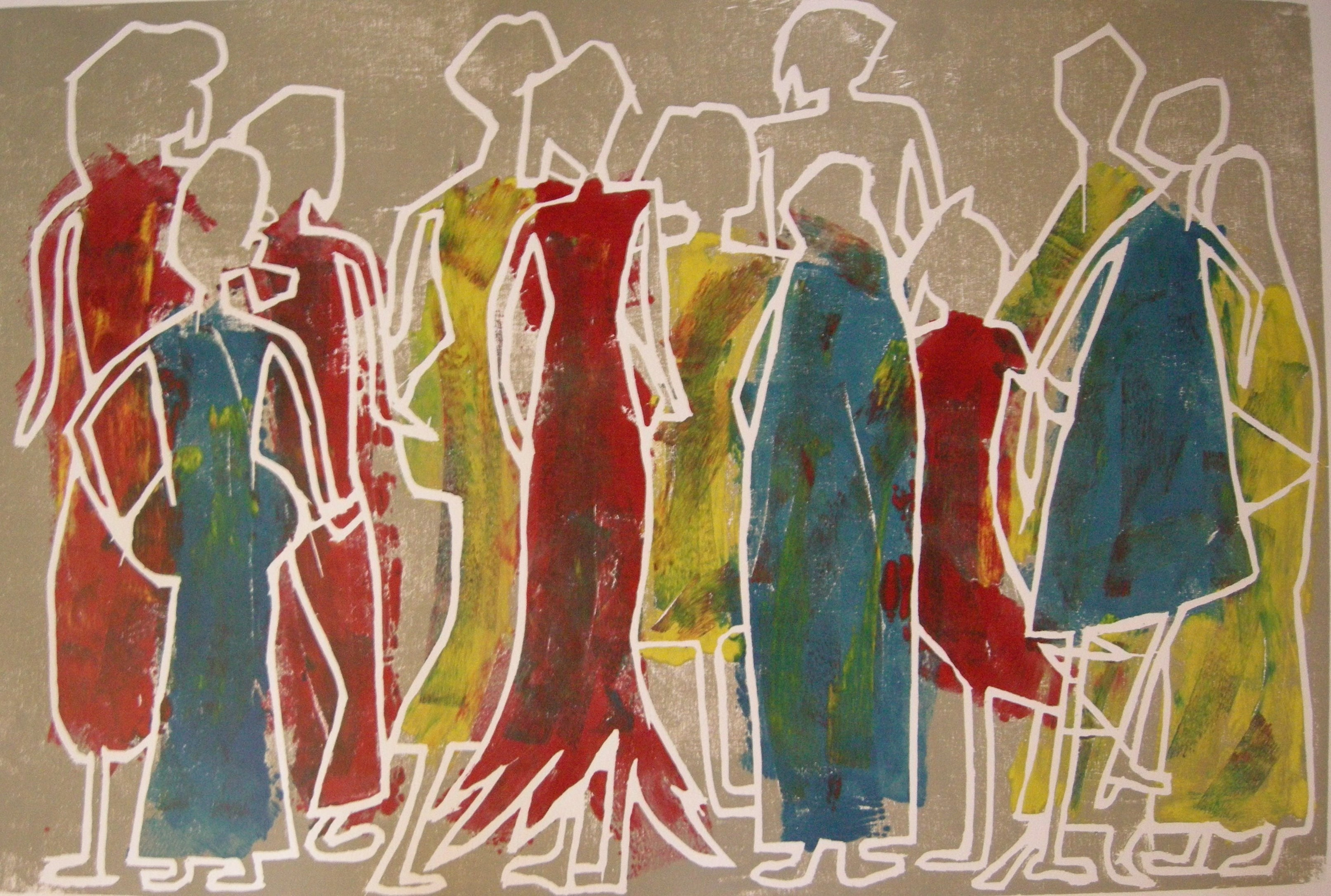 12-wir, 2018 - 40x60 auf Papier 60x80