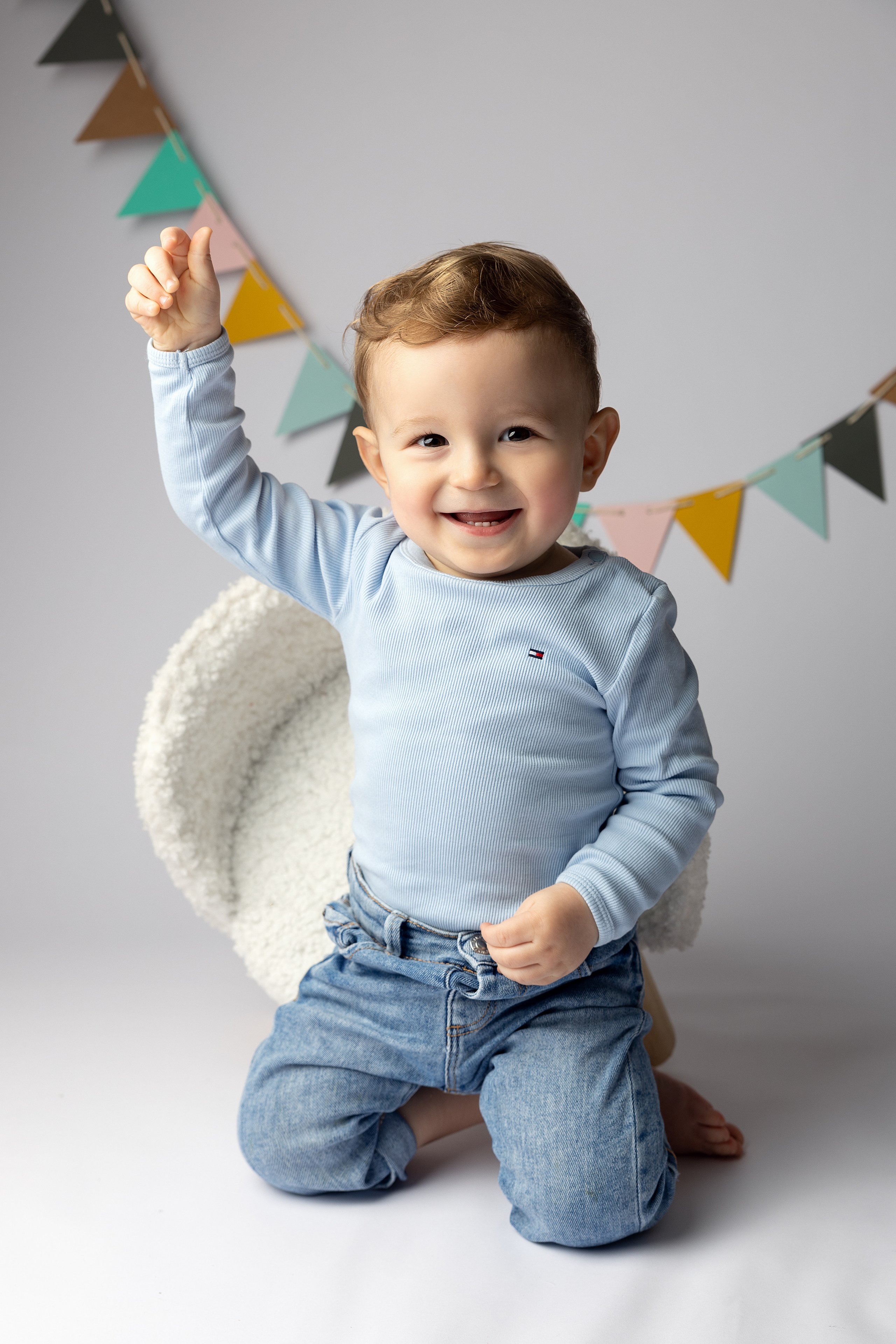 Erster Geburtstag „Cake Smash“. Maria Langlitz Photography