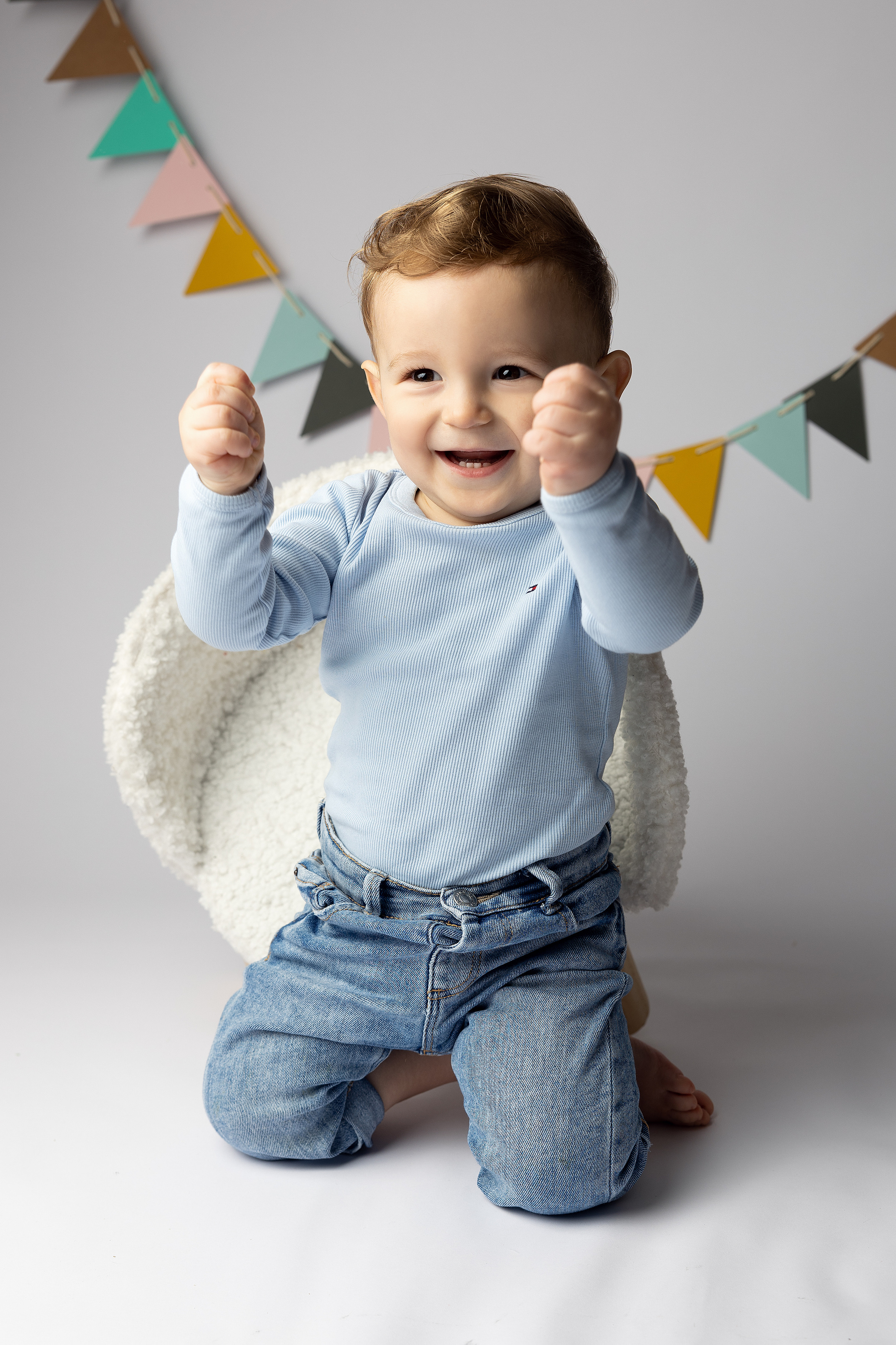 Erster Geburtstag „Cake Smash“. Maria Langlitz Photography