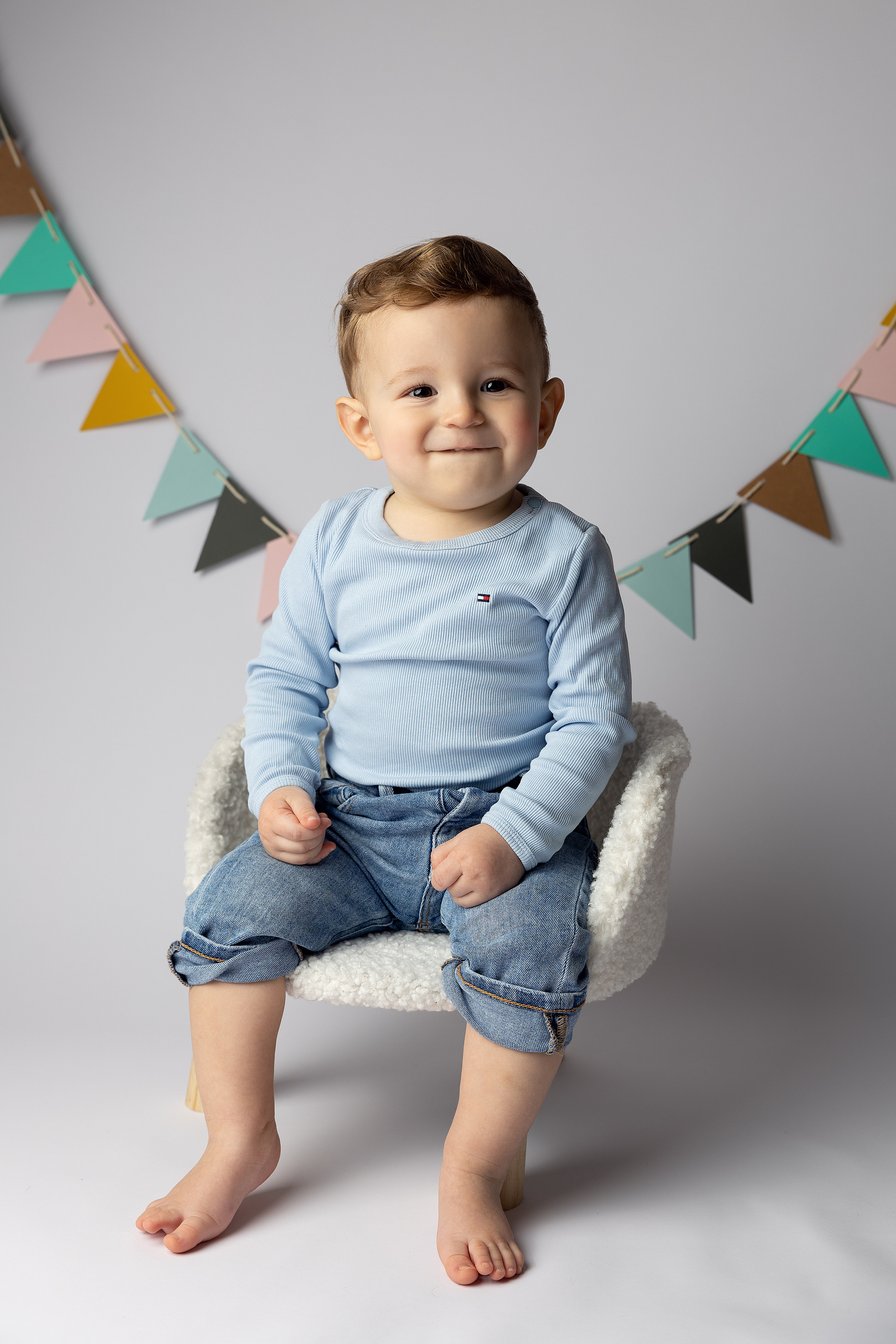 Erster Geburtstag „Cake Smash“. Maria Langlitz Photography