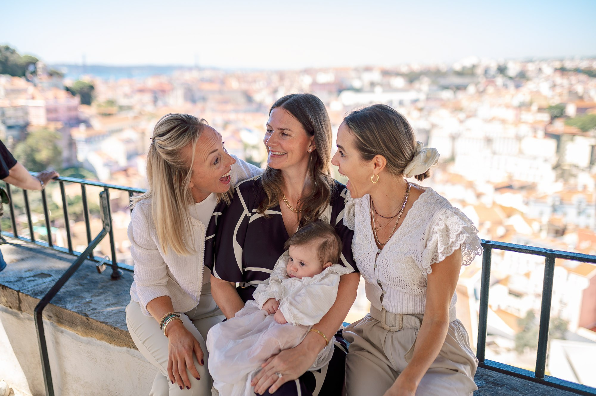 photography of a Catholic baptism in Lisbon
