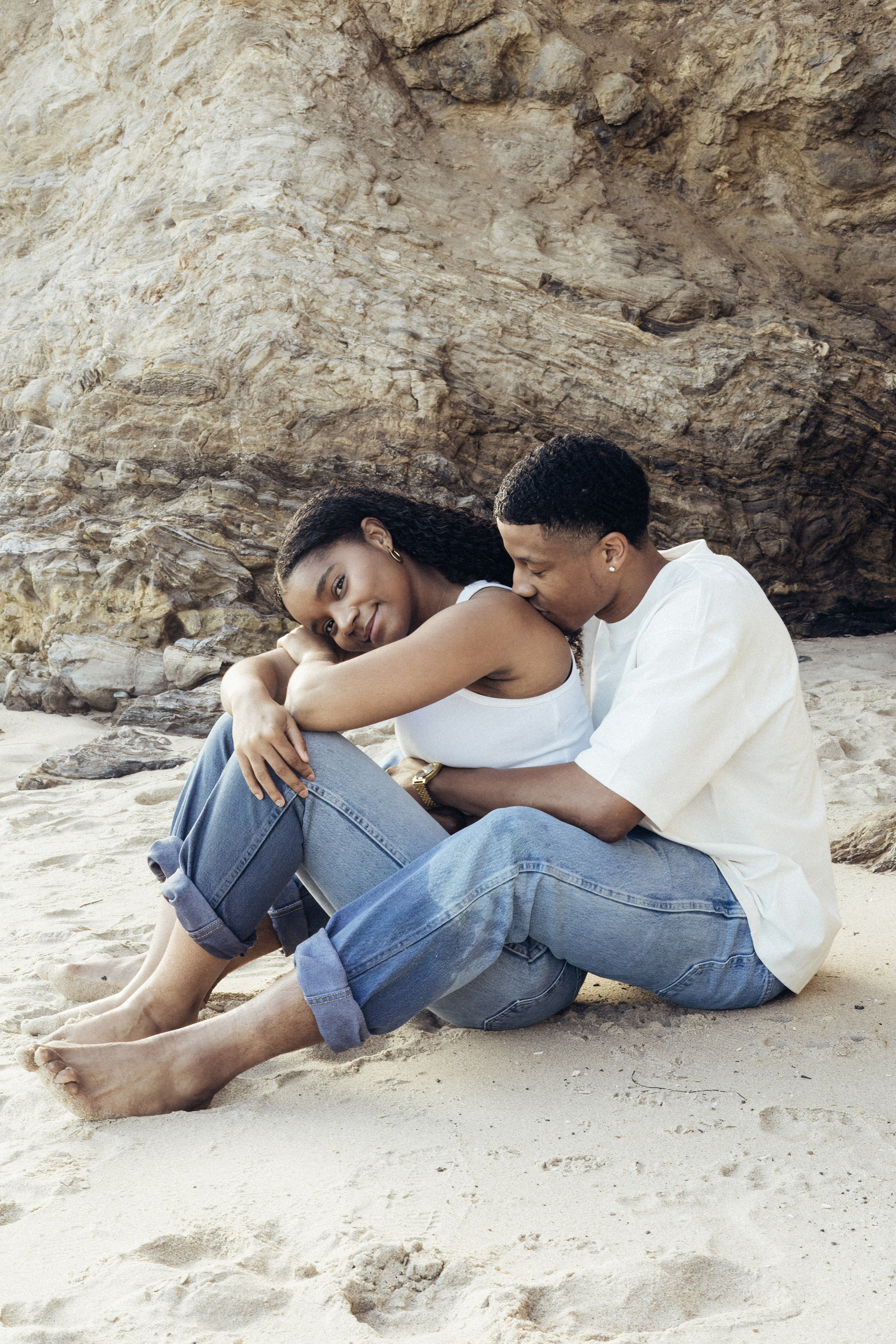 Sunset Beach Couples Session — Margarita Chudinova Photographer