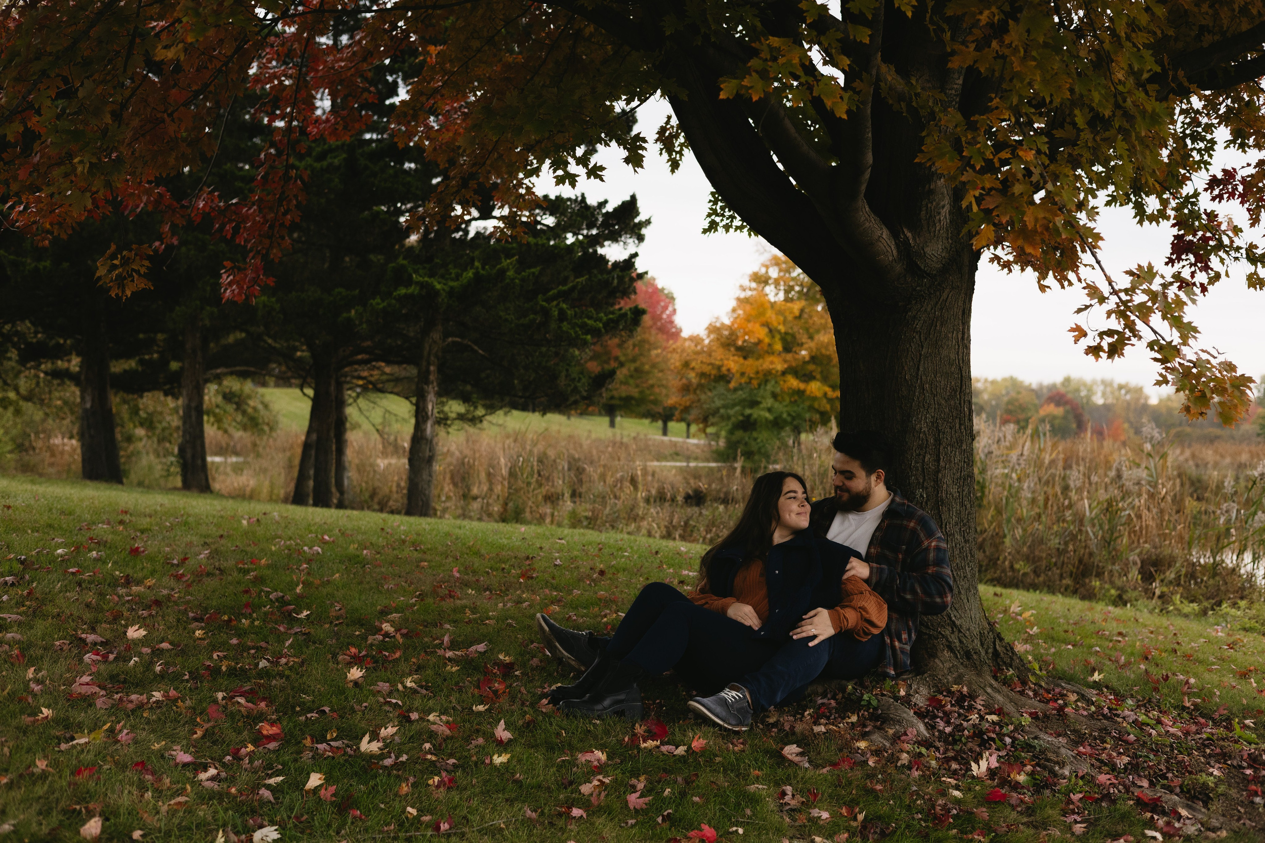 Independence Grove Park Proposal — Illinois Photographer — Margarita Chudinova