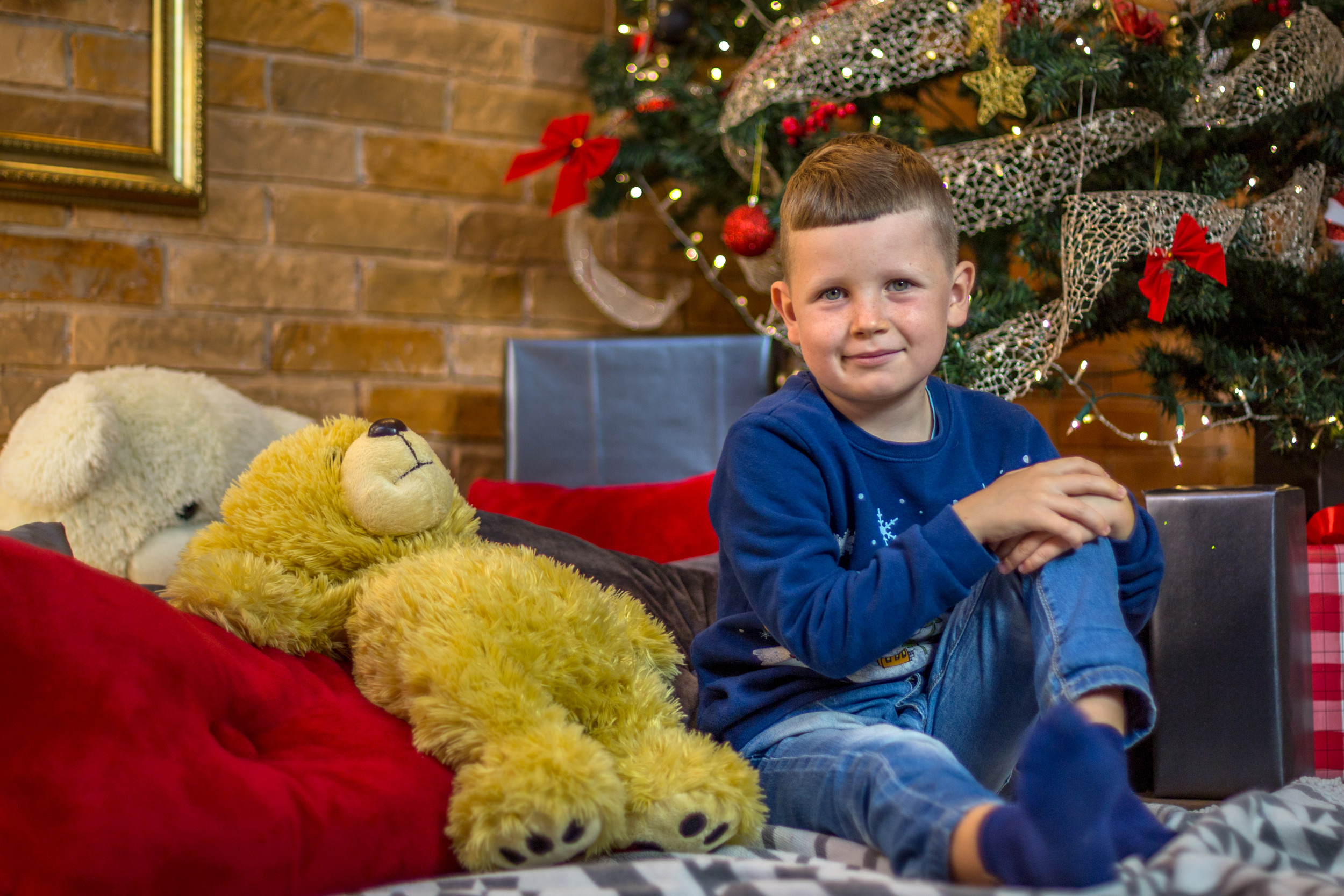 Коледна стая. Семейный фотограф в Бургасе Владимир