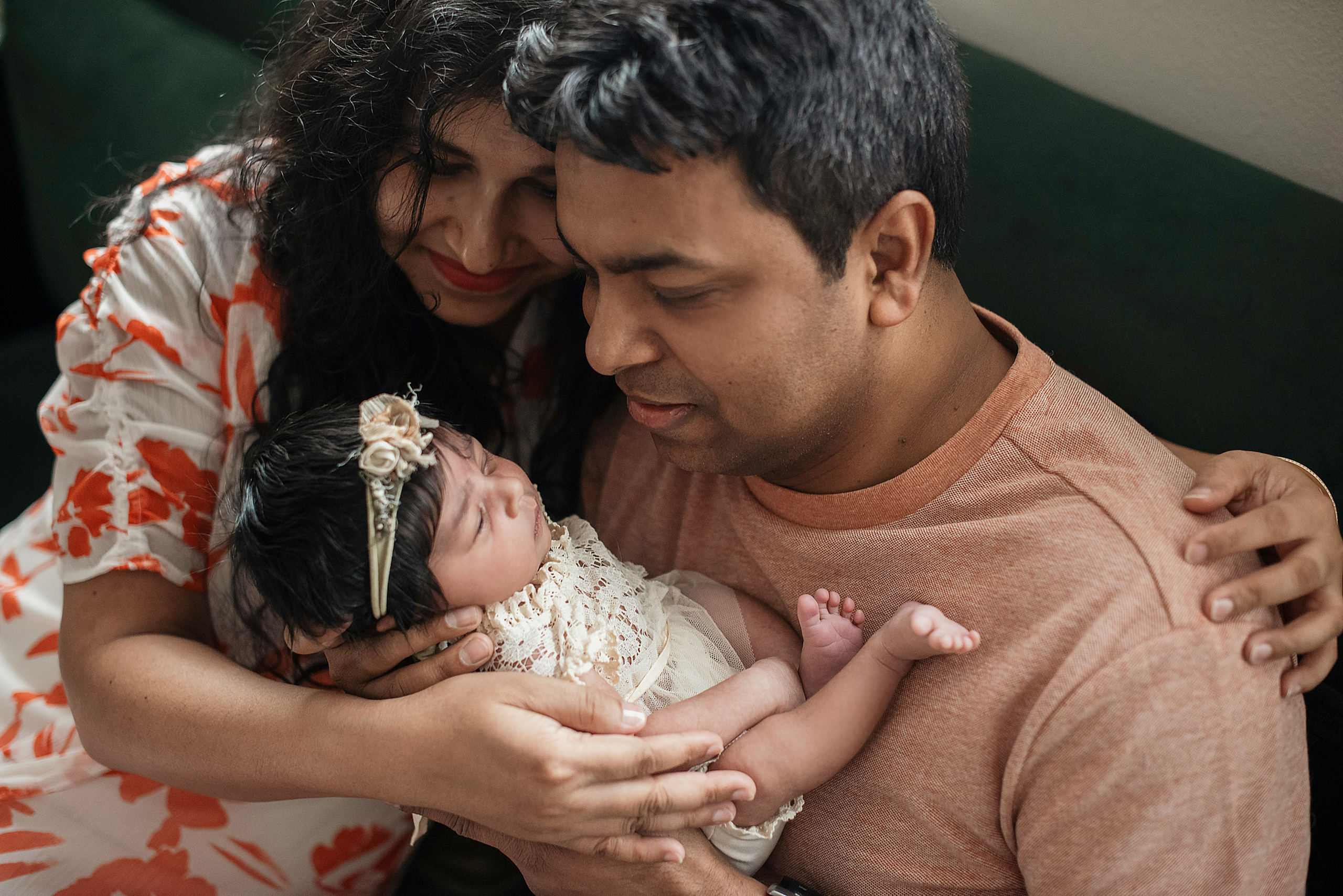 Little flower. Newborn, pregnancy, family photographer in New Jersey