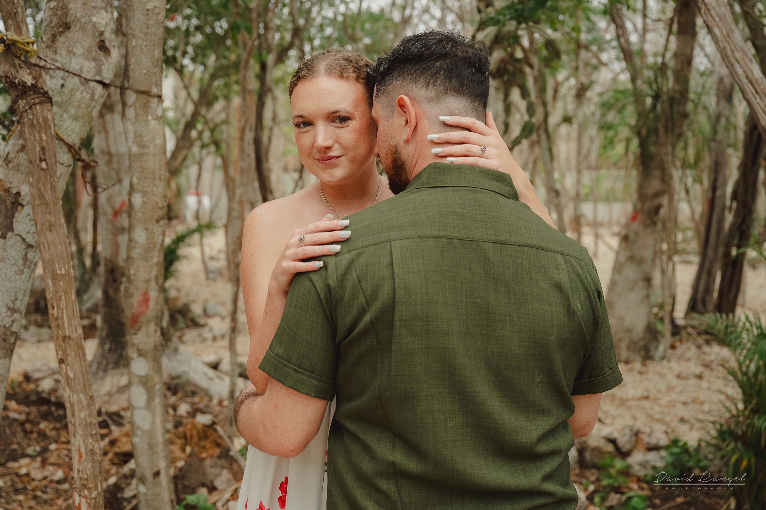 Save the date in Tulum. Destination wedding photographer based in Cancun and Riviera Maya with service worldwide