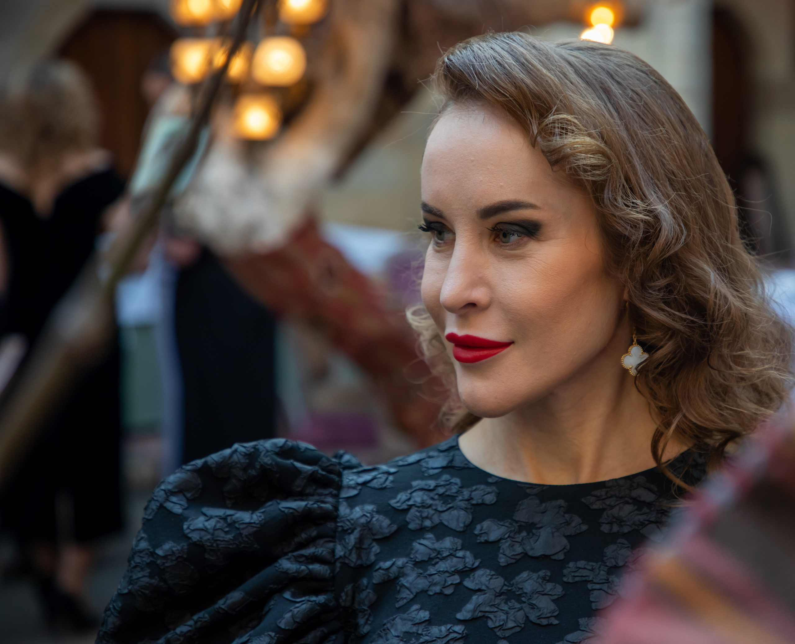 Gala-Dinner with the French Countess, the main etiquette expert Marie de Tilly. Baku Photographer