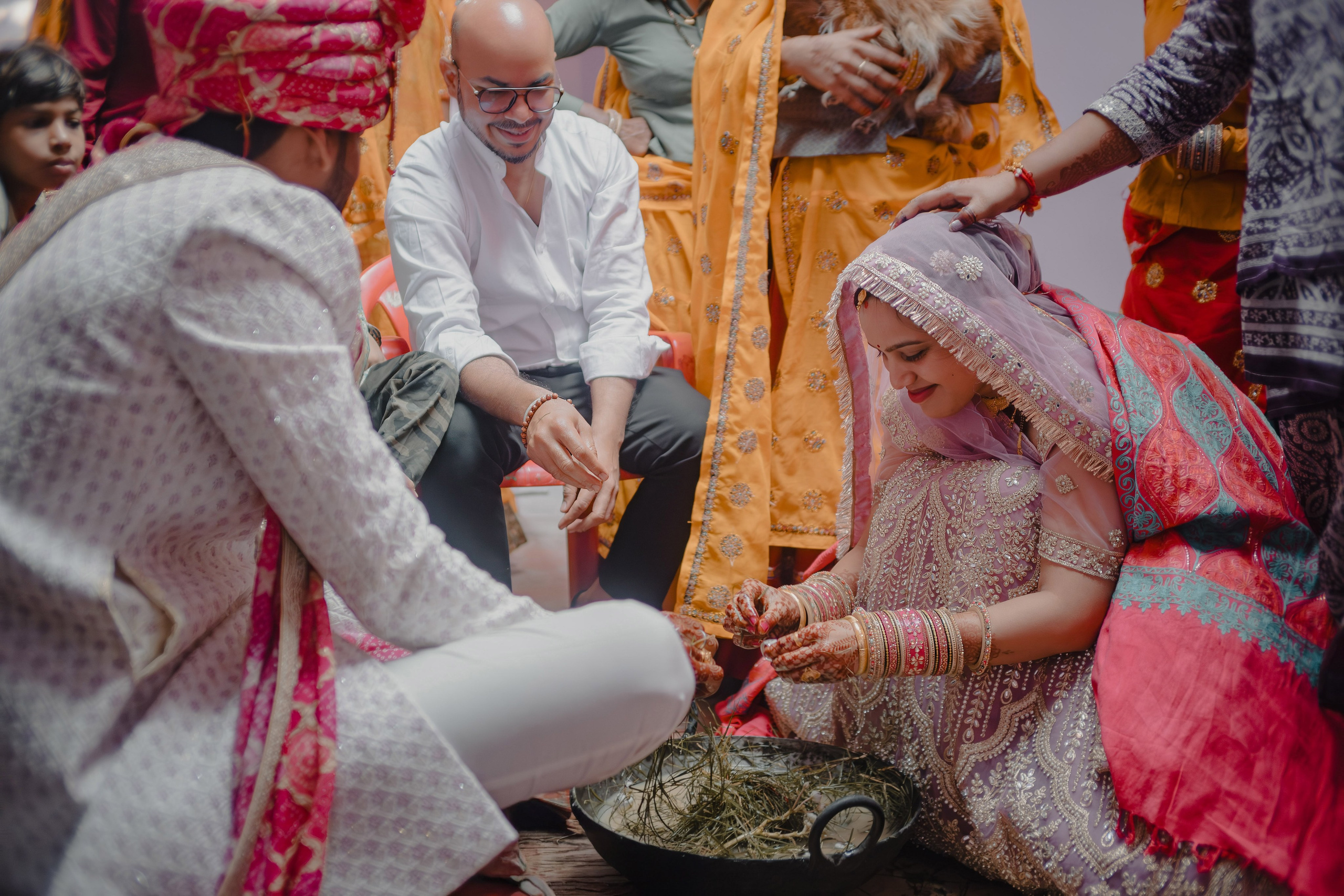 Parul & Sanjay. Wedding and Family photographer in india