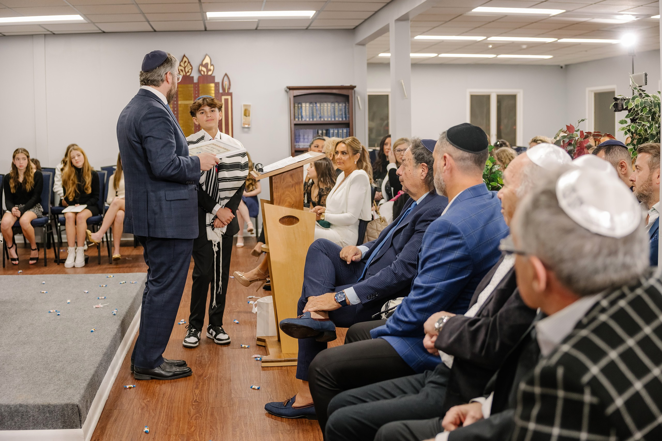 1.02.2024 Bar Mitzvah. Wedding family event photographer in Chicago Nick Yushevich