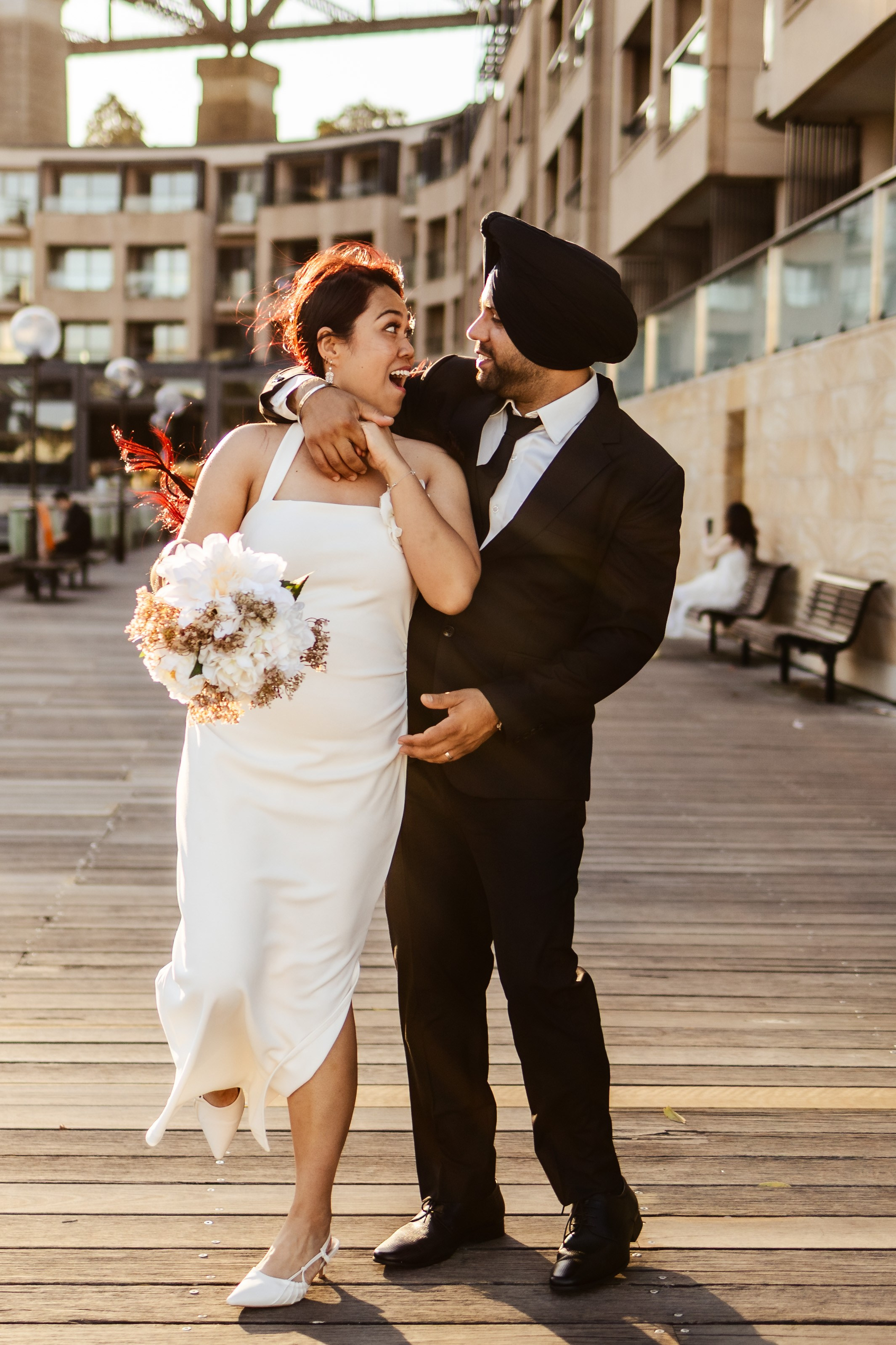 Sunshine and Harminder’s wedding photo session. True Story Photography