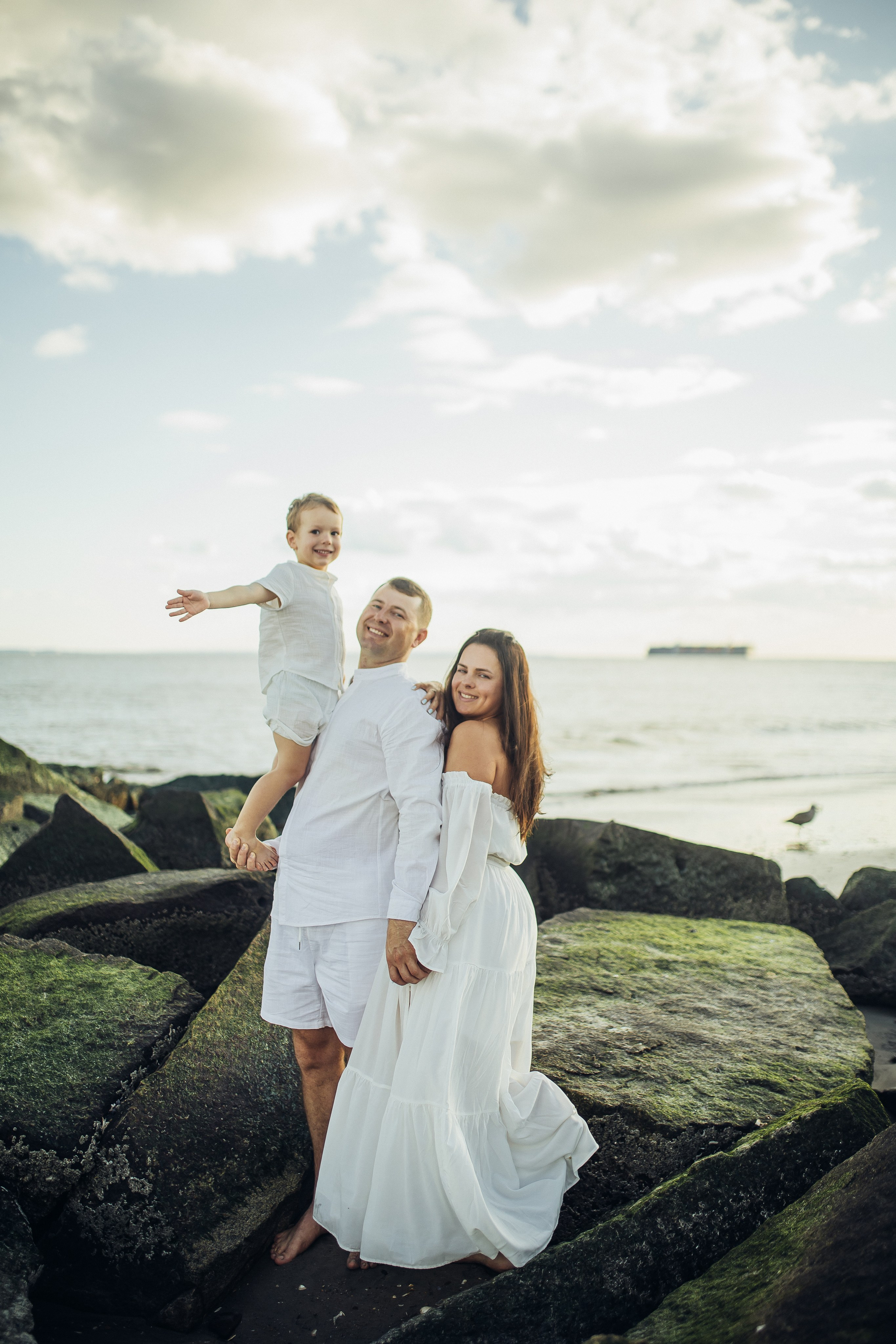 Family.Ocean. Photographer NYC