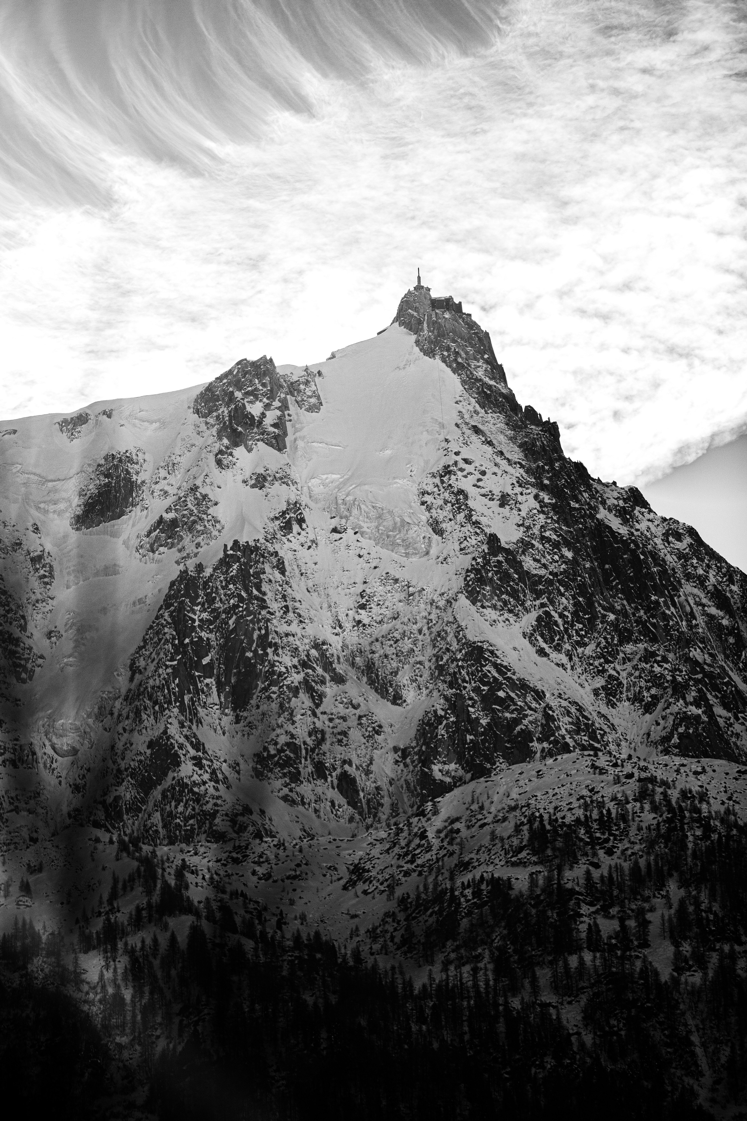Le glacier des Bossons