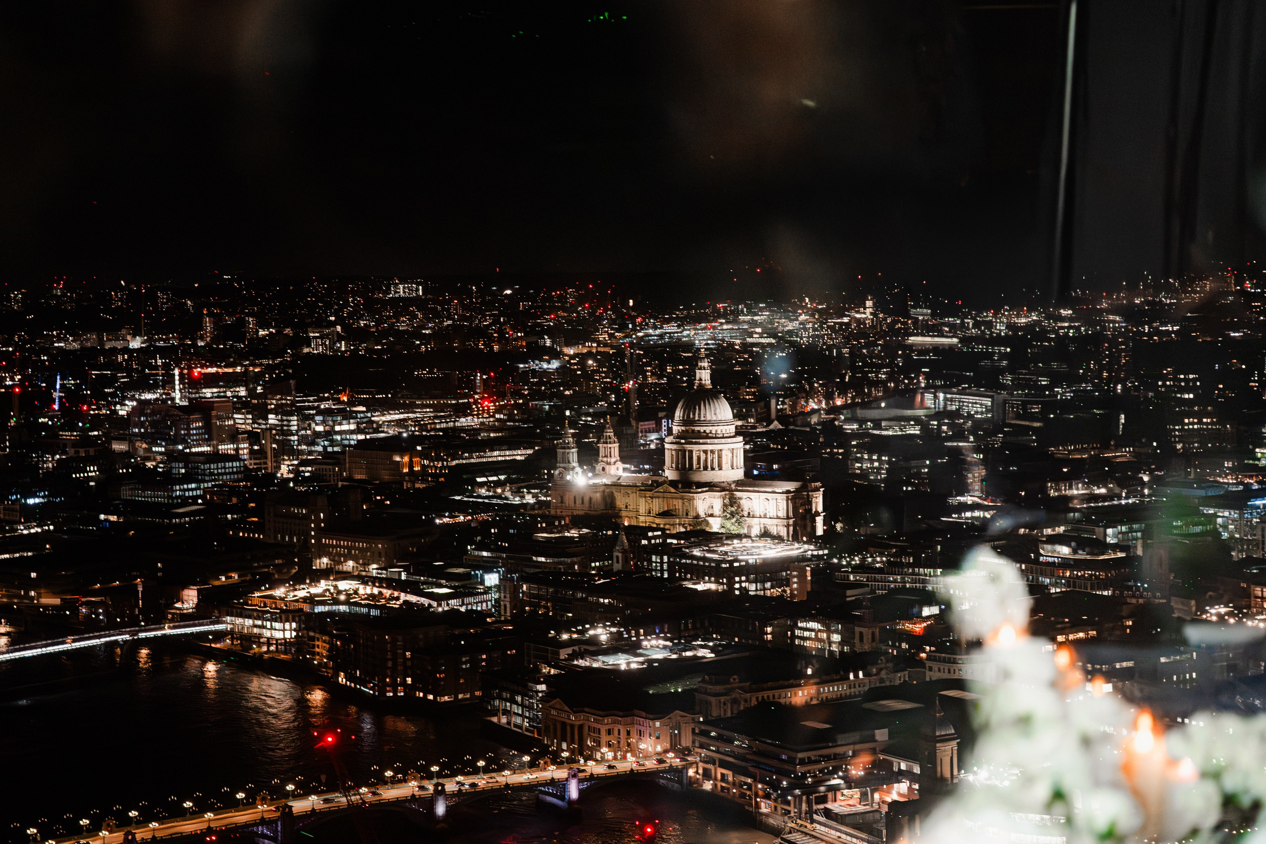 The proposal in The Shard. Tonya Kyrylenko photographer in London