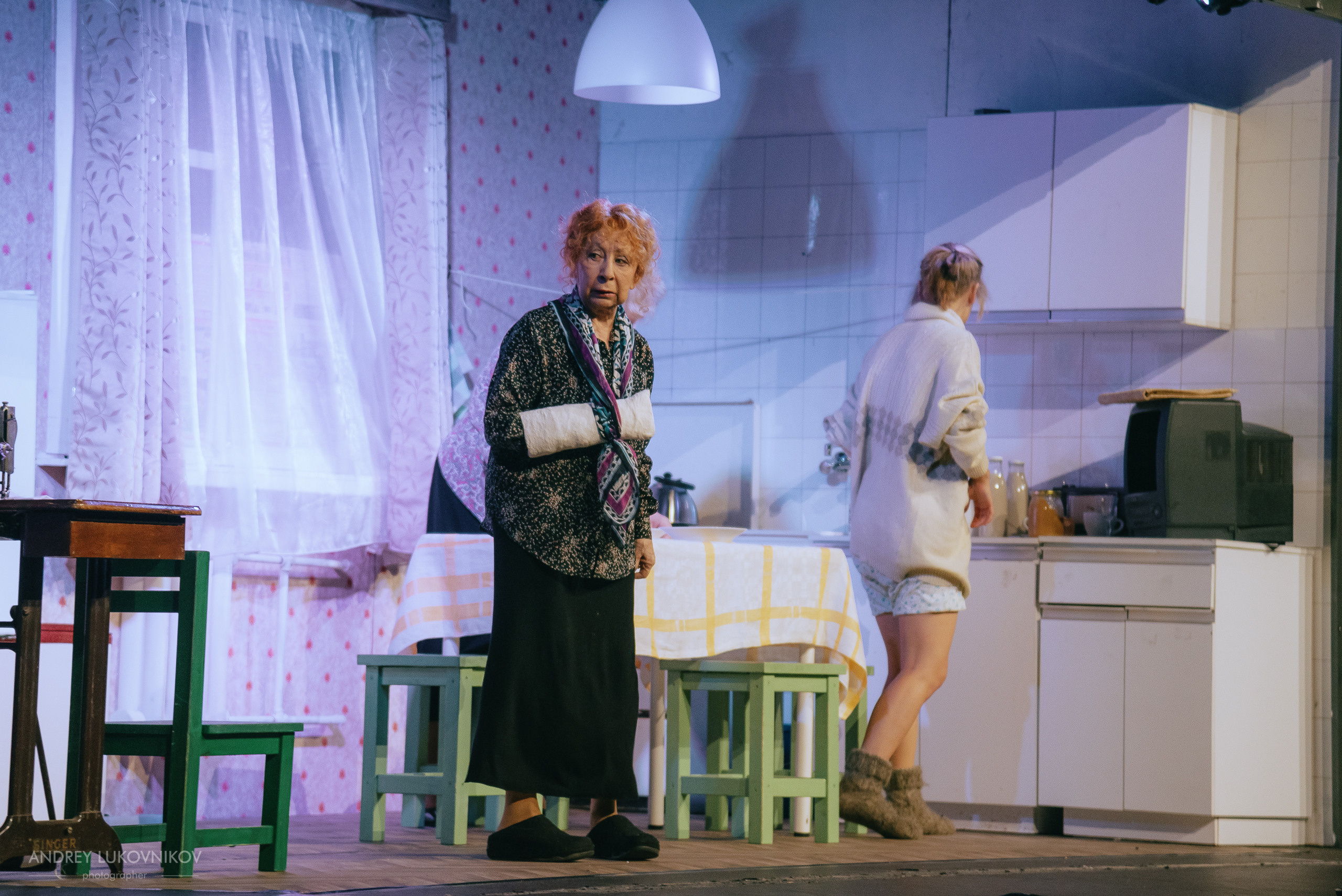 Фотосъёмка спектакля «Мой внук Вениамин» в Аликанте | Репортажный фотограф Андрей Луковников
