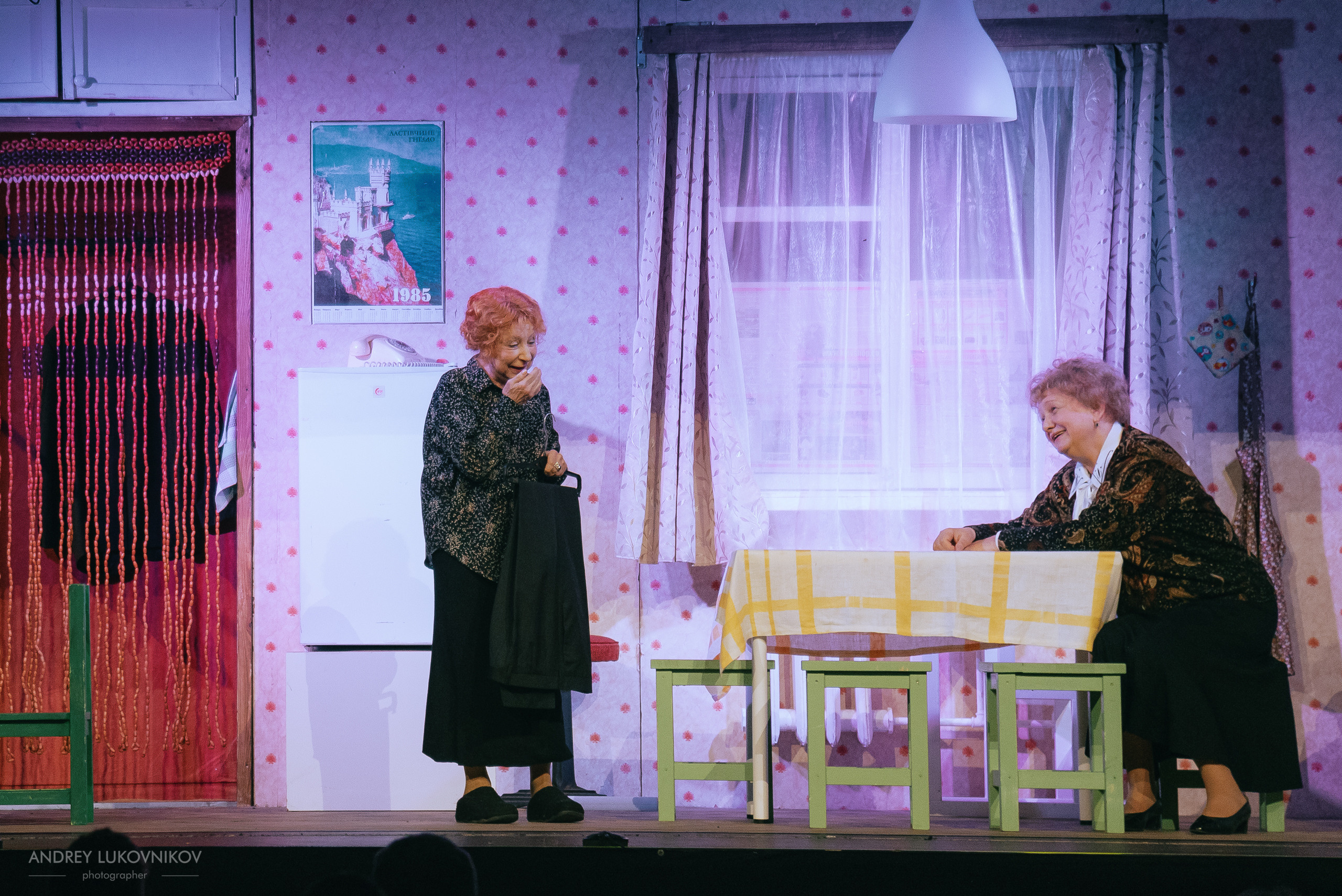 Фотосъёмка спектакля «Мой внук Вениамин» в Аликанте | Репортажный фотограф Андрей Луковников