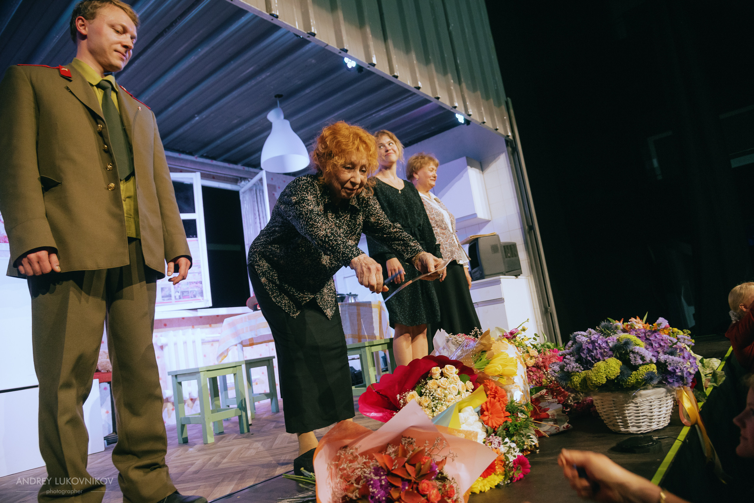 Фотосъёмка спектакля «Мой внук Вениамин» в Аликанте | Репортажный фотограф Андрей Луковников