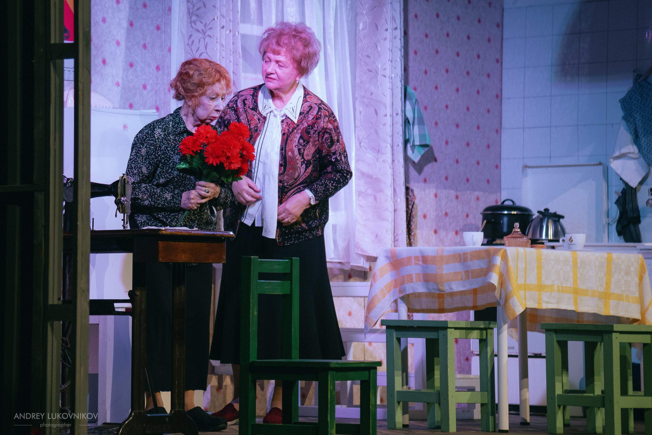 Фотосъёмка спектакля «Мой внук Вениамин» в Аликанте | Репортажный фотограф Андрей Луковников