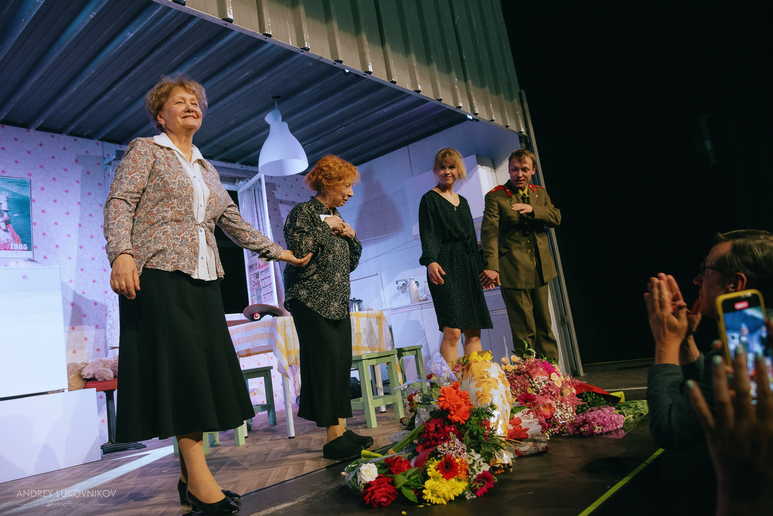 Фотосъёмка спектакля «Мой внук Вениамин» в Аликанте | Репортажный фотограф Андрей Луковников