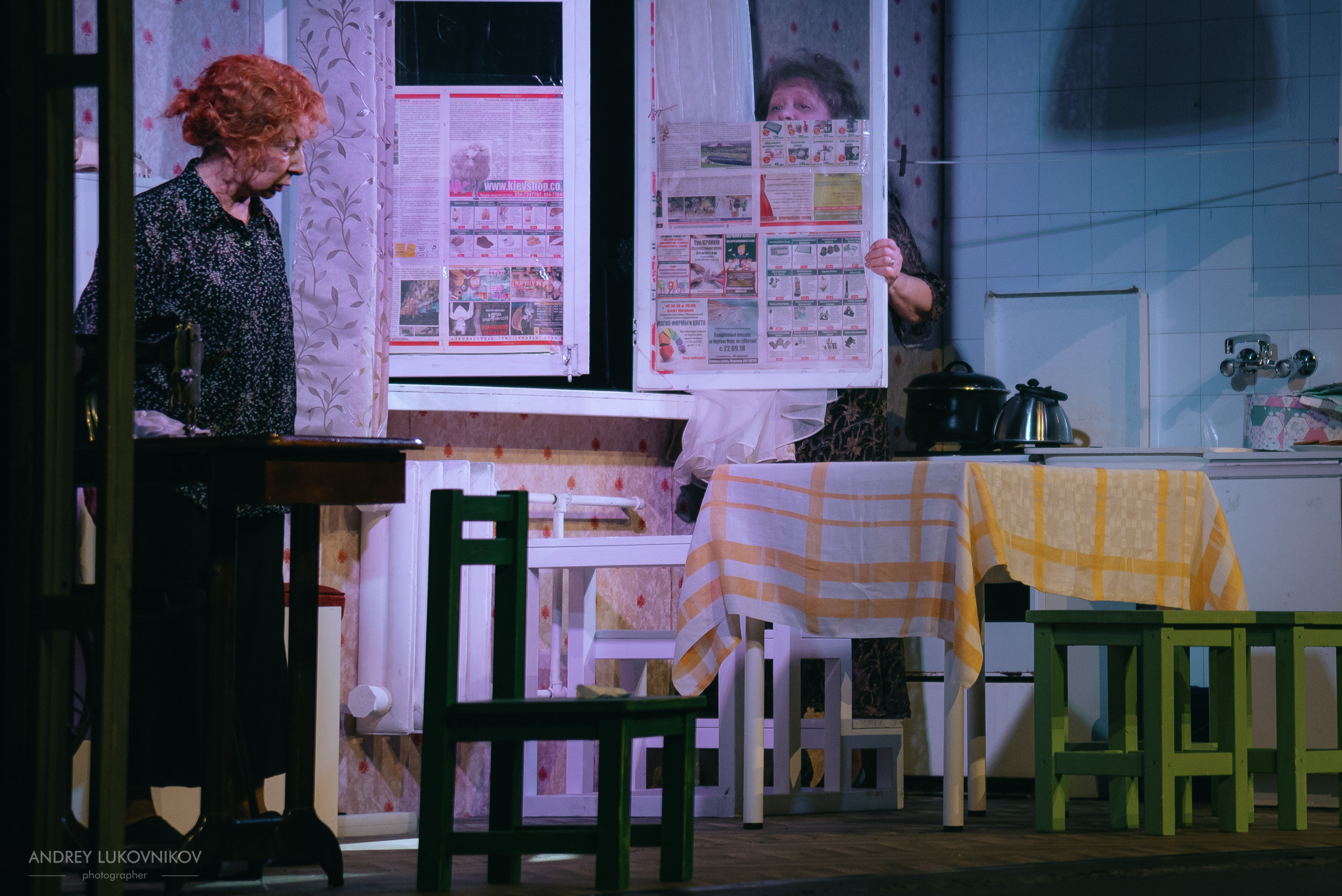Фотосъёмка спектакля «Мой внук Вениамин» в Аликанте | Репортажный фотограф Андрей Луковников