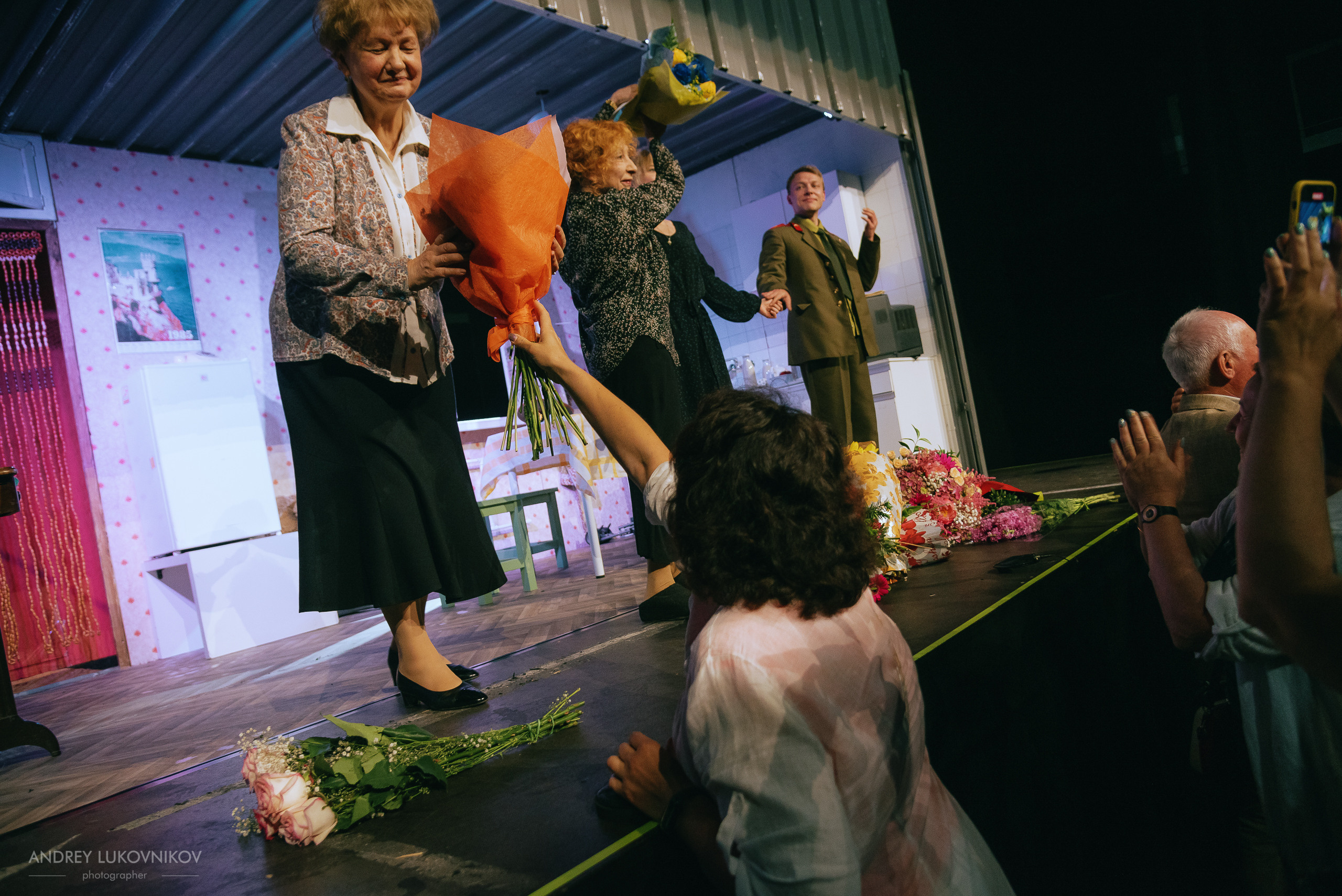 Фотосъёмка спектакля «Мой внук Вениамин» в Аликанте | Репортажный фотограф Андрей Луковников