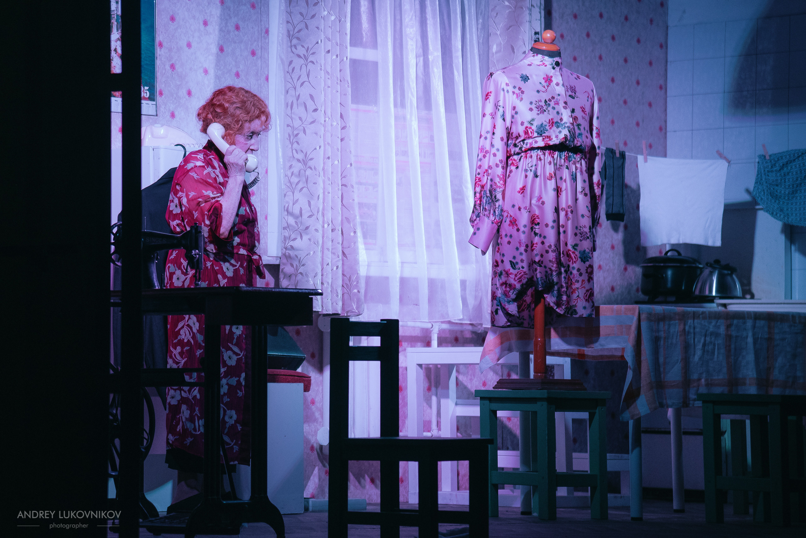Фотосъёмка спектакля «Мой внук Вениамин» в Аликанте | Репортажный фотограф Андрей Луковников