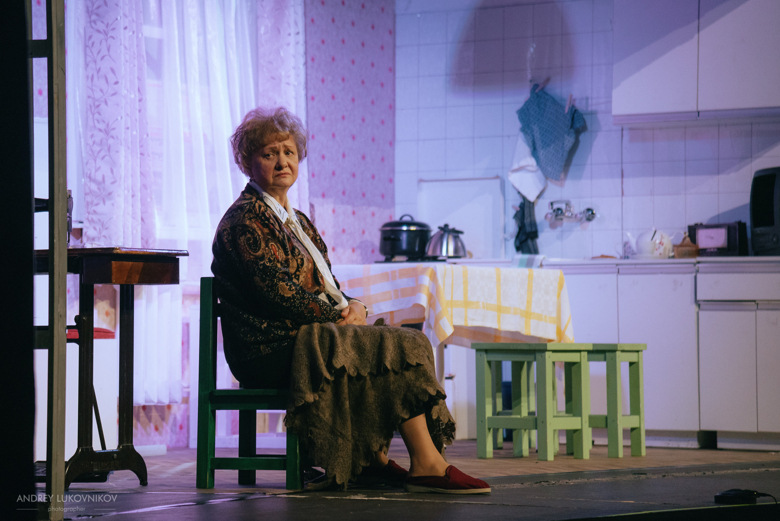 Фотосъёмка спектакля «Мой внук Вениамин» в Аликанте | Репортажный фотограф Андрей Луковников
