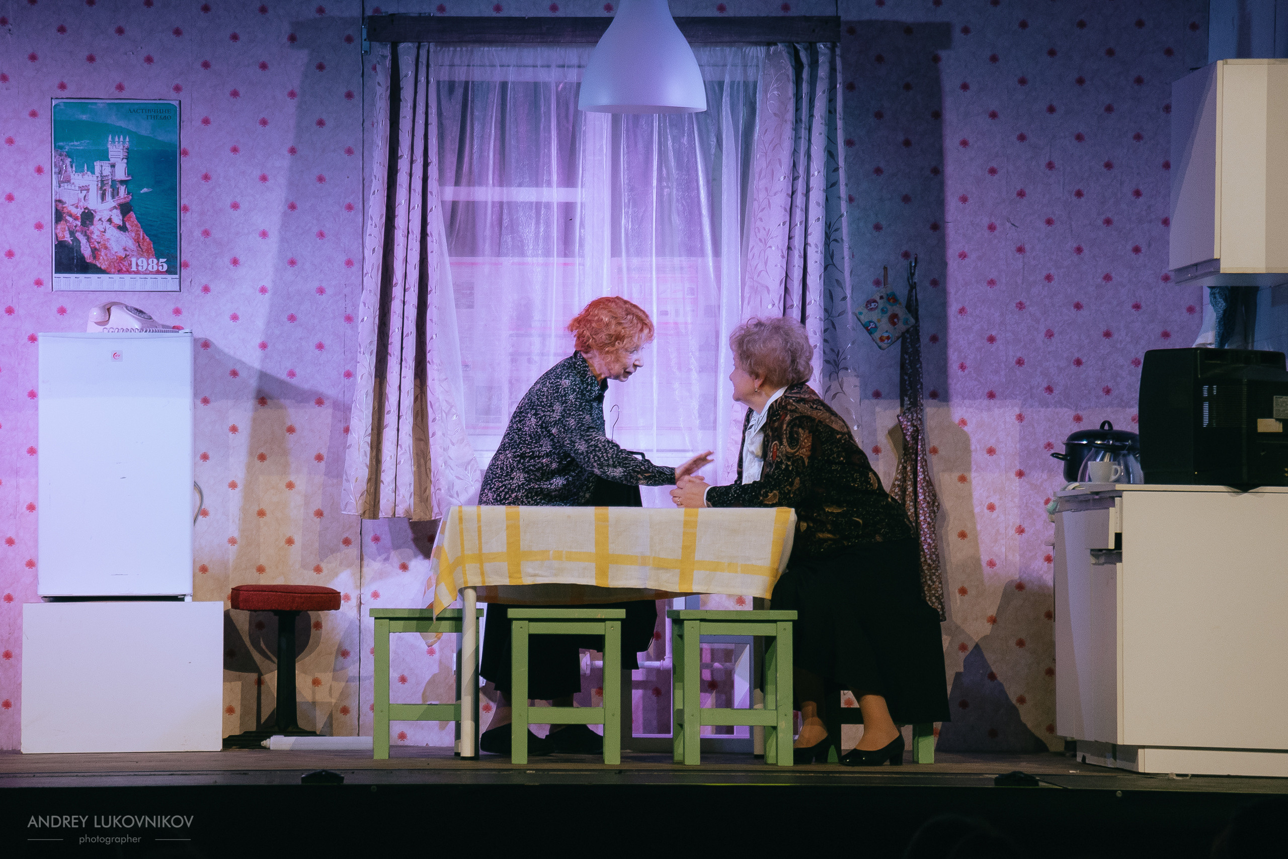 Фотосъёмка спектакля «Мой внук Вениамин» в Аликанте | Репортажный фотограф Андрей Луковников