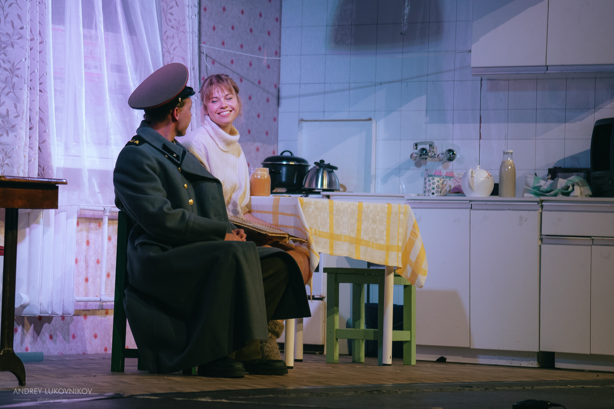 Фотосъёмка спектакля «Мой внук Вениамин» в Аликанте | Репортажный фотограф Андрей Луковников