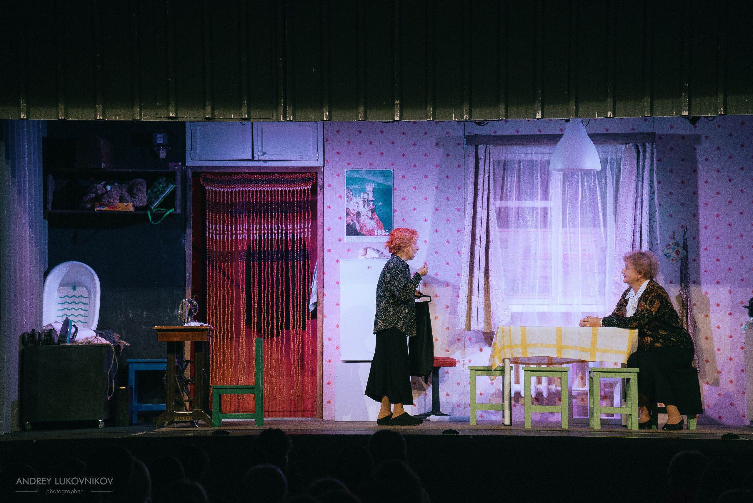 Фотосъёмка спектакля «Мой внук Вениамин» в Аликанте | Репортажный фотограф Андрей Луковников