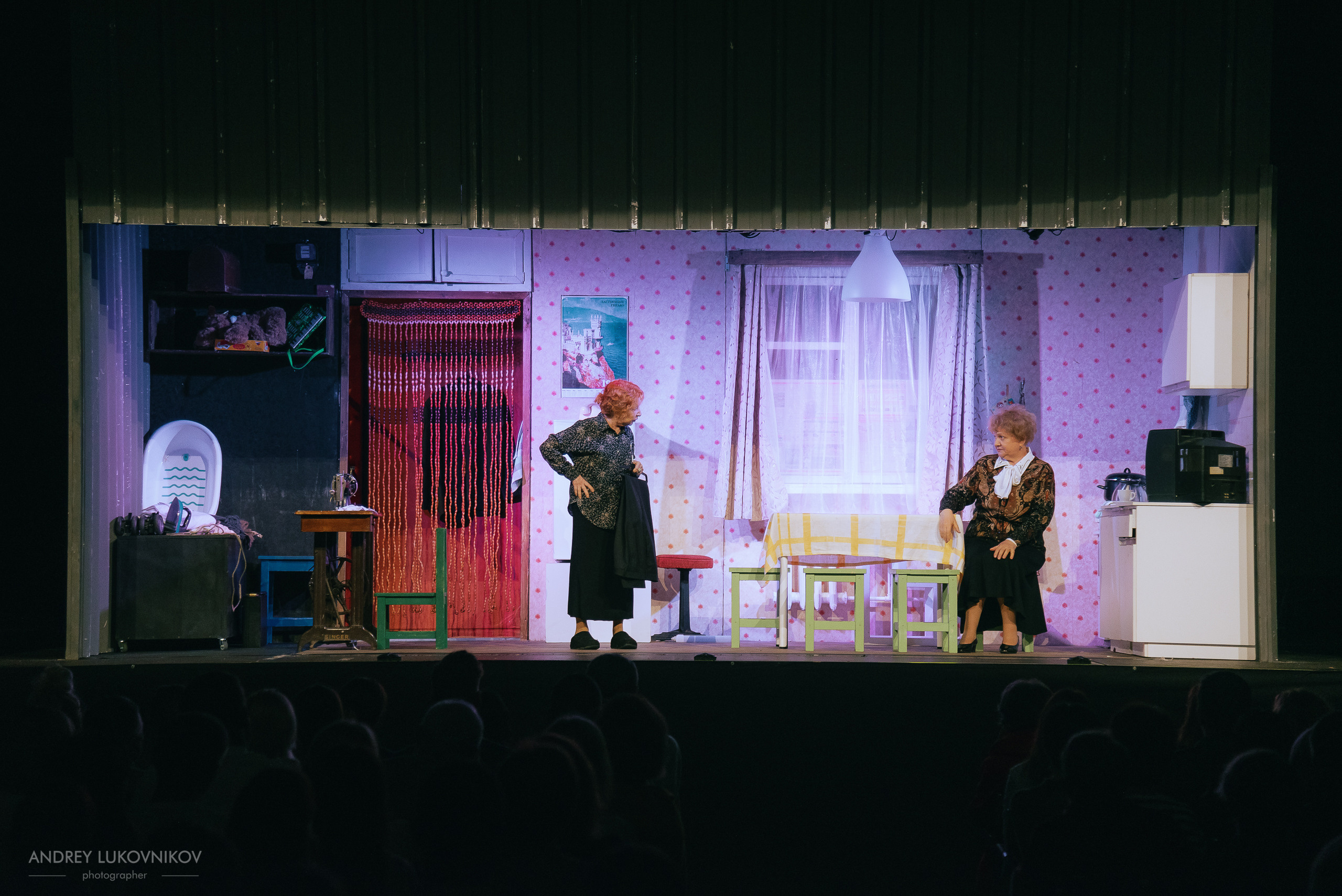 Фотосъёмка спектакля «Мой внук Вениамин» в Аликанте | Репортажный фотограф Андрей Луковников