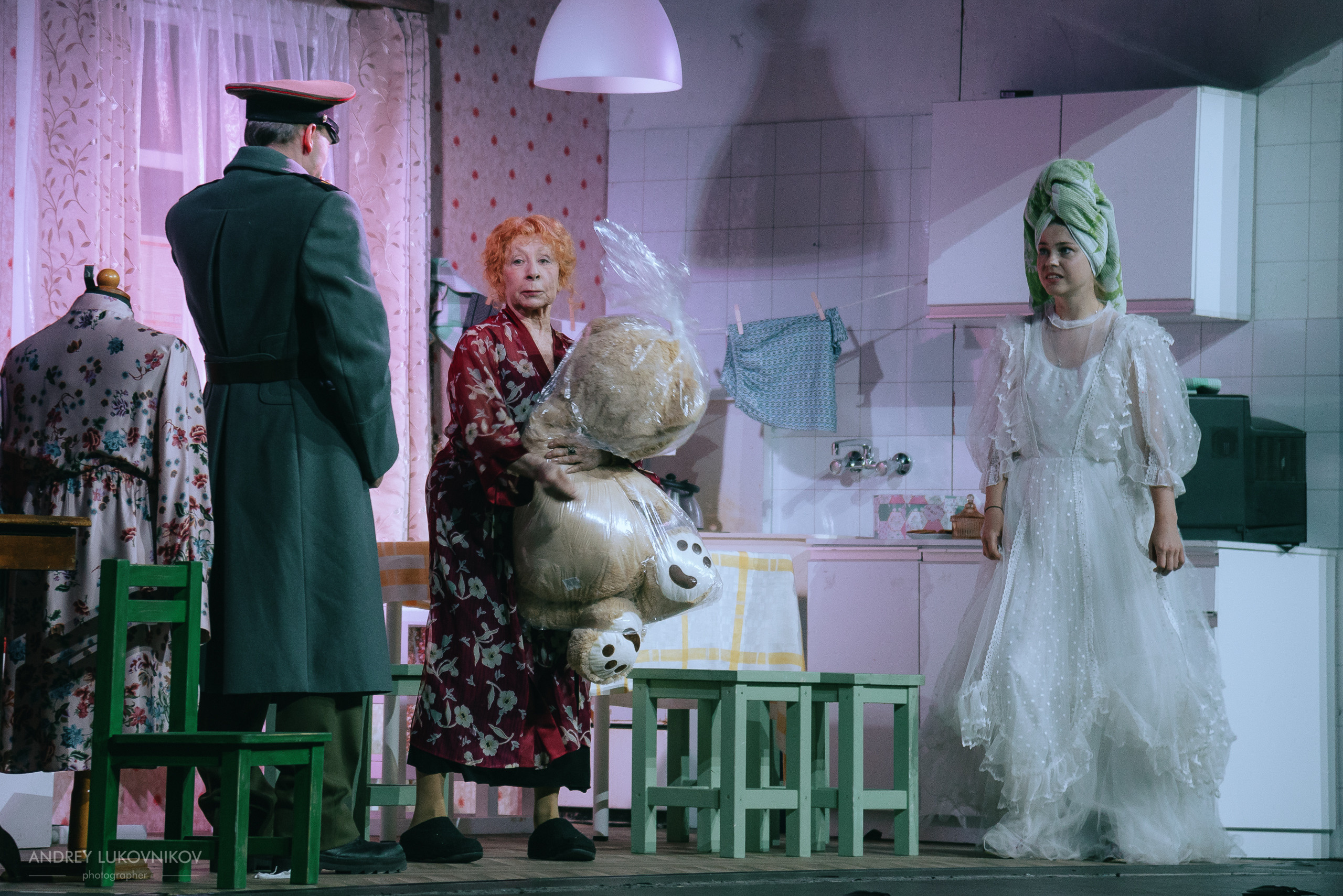 Фотосъёмка спектакля «Мой внук Вениамин» в Аликанте | Репортажный фотограф Андрей Луковников