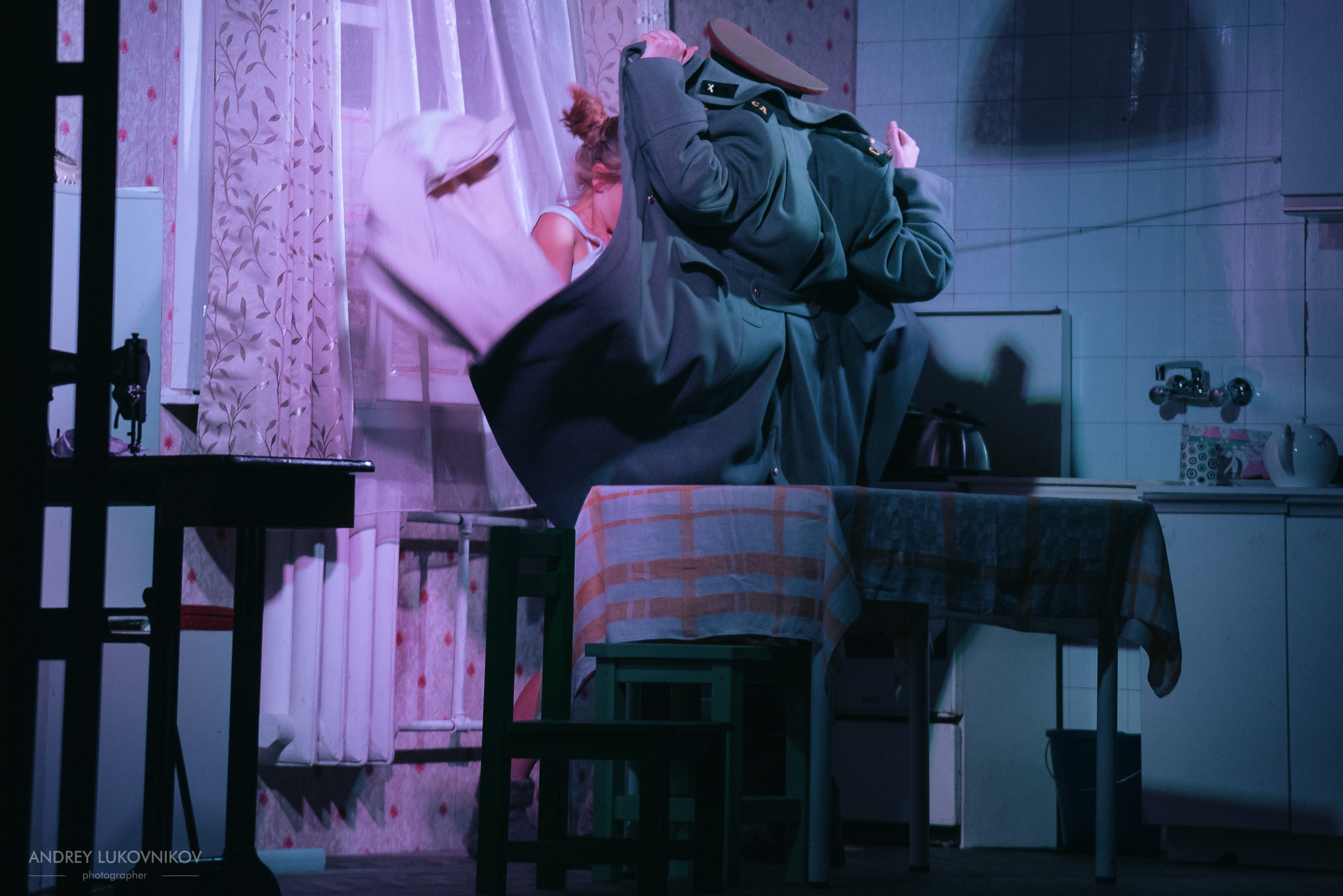 Фотосъёмка спектакля «Мой внук Вениамин» в Аликанте | Репортажный фотограф Андрей Луковников