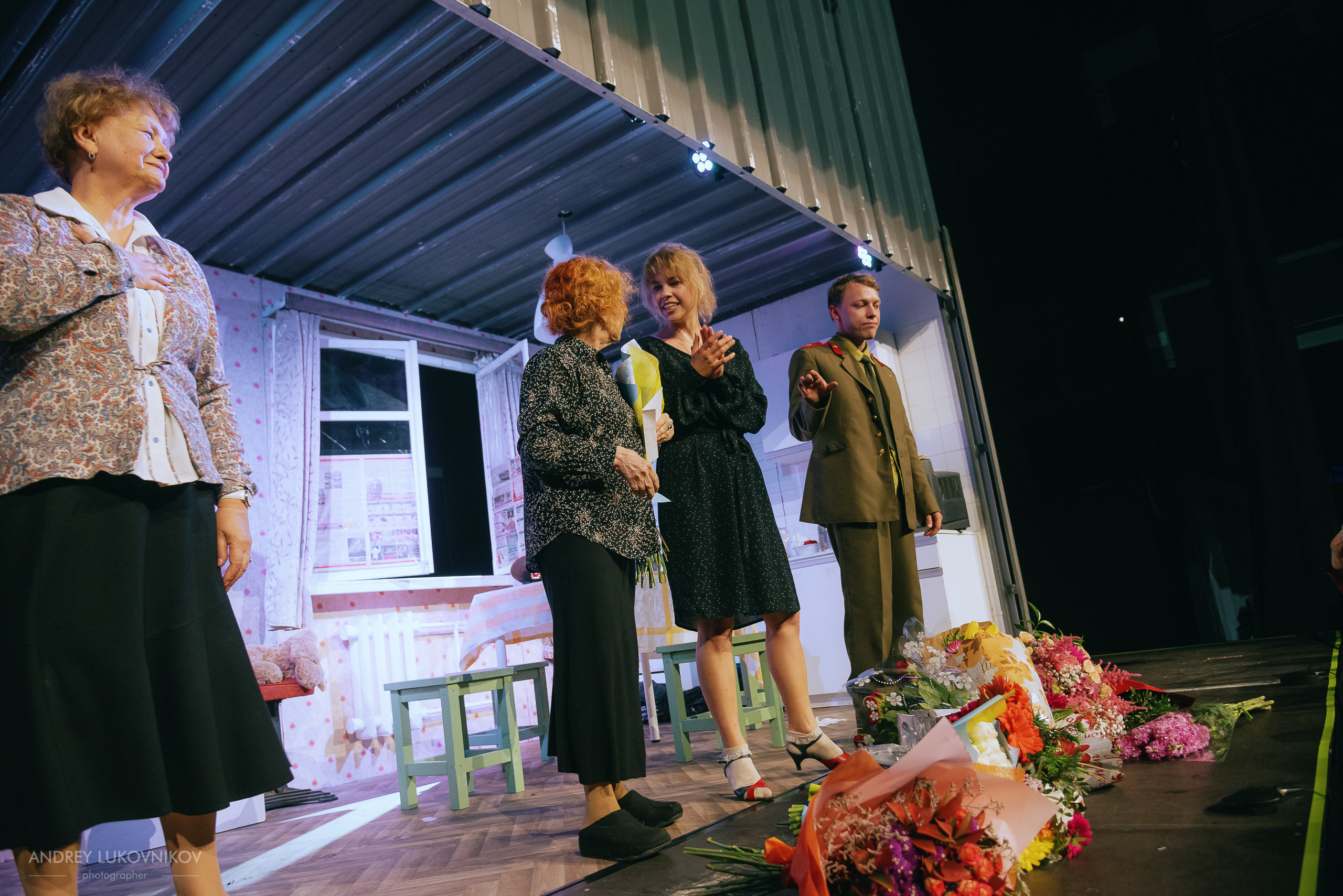 Фотосъёмка спектакля «Мой внук Вениамин» в Аликанте | Репортажный фотограф Андрей Луковников