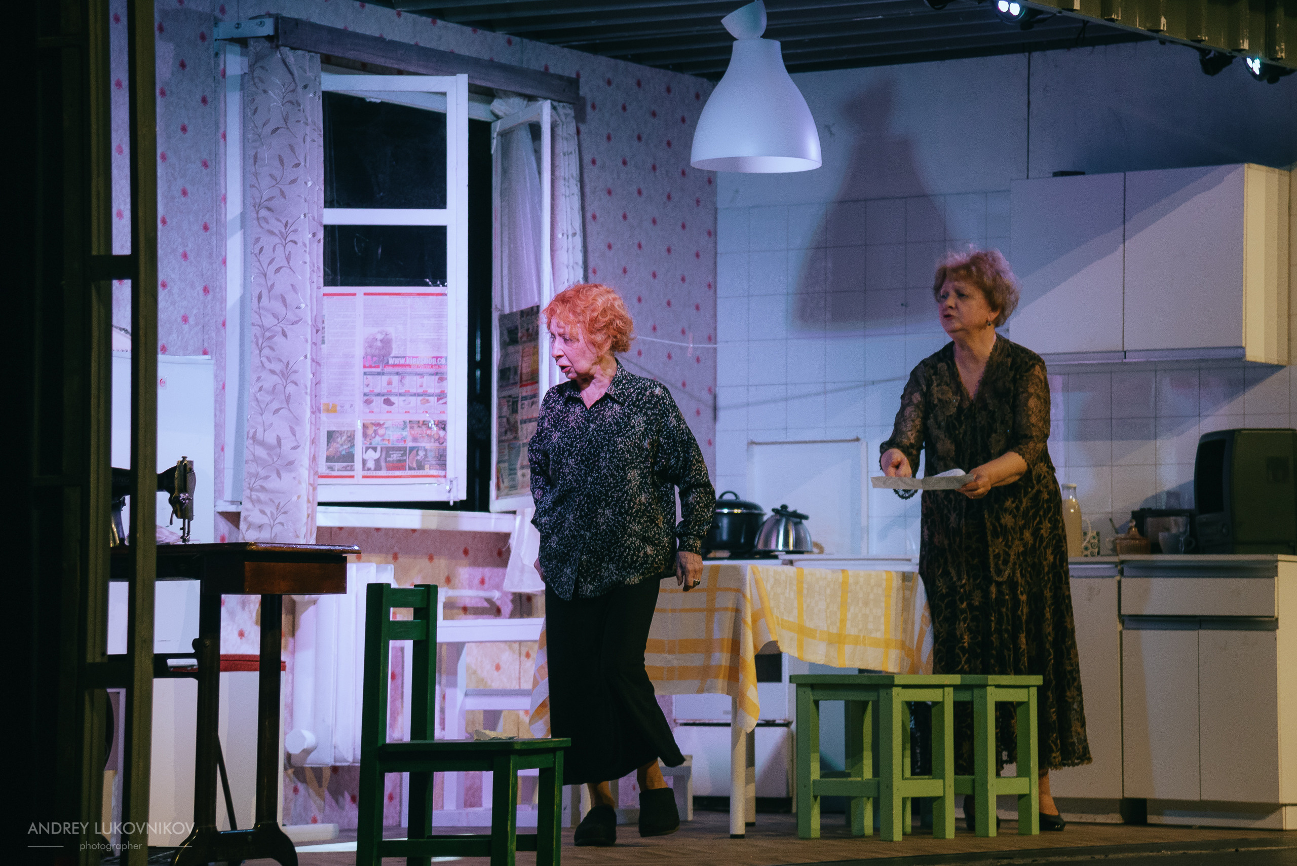 Фотосъёмка спектакля «Мой внук Вениамин» в Аликанте | Репортажный фотограф Андрей Луковников