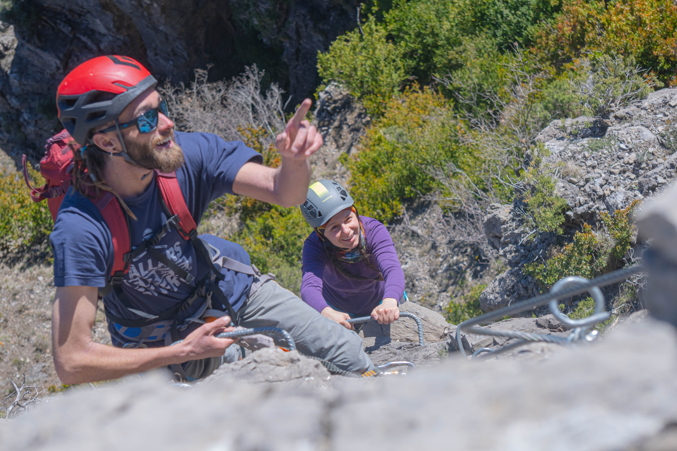 Vía ferrata Tossal de Miravet. Alba del Norte Studio