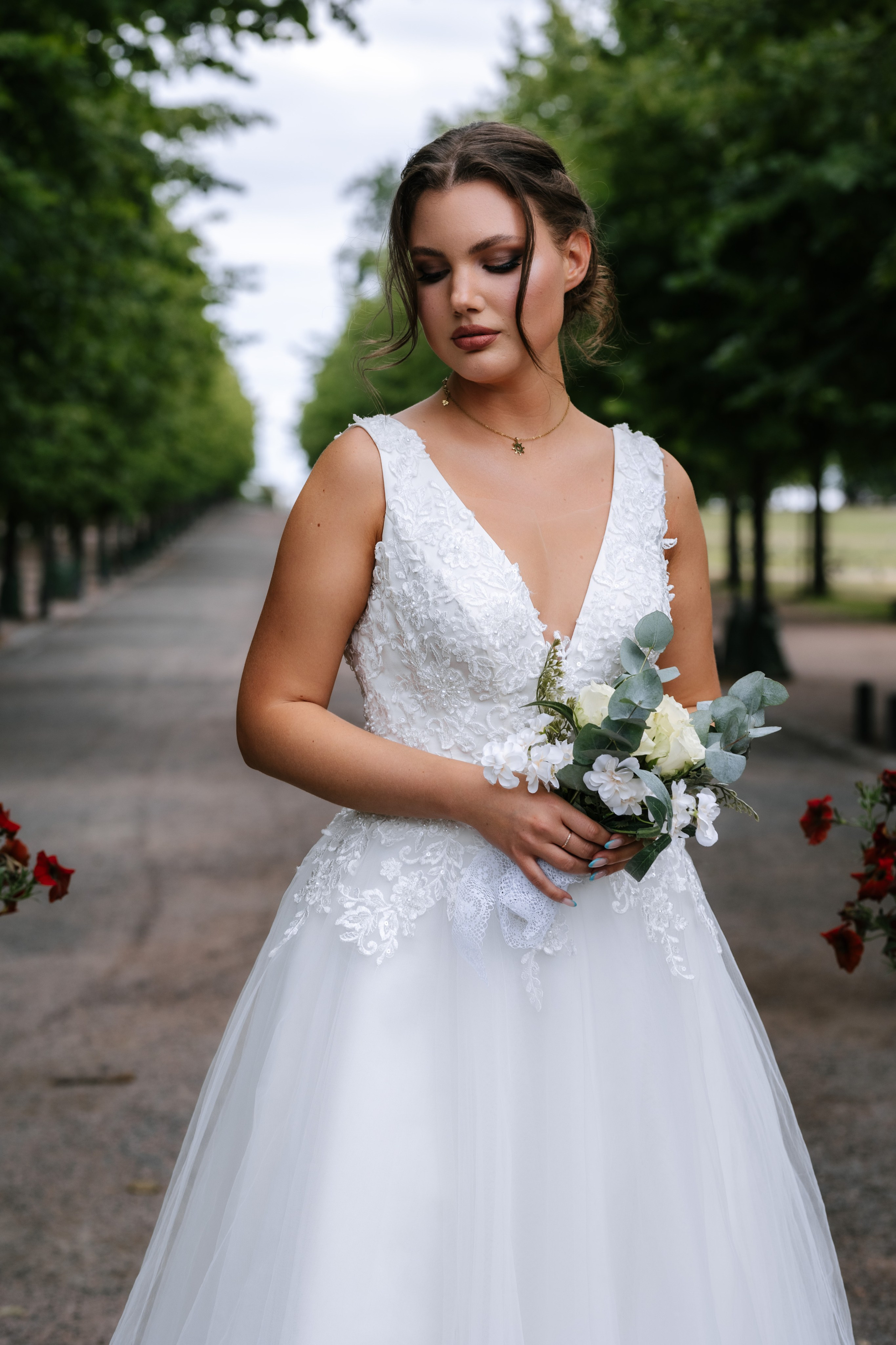 Häätarina Kaivopuistossa. Valokuvaaja Lahti, Helsinki Elena Salonen