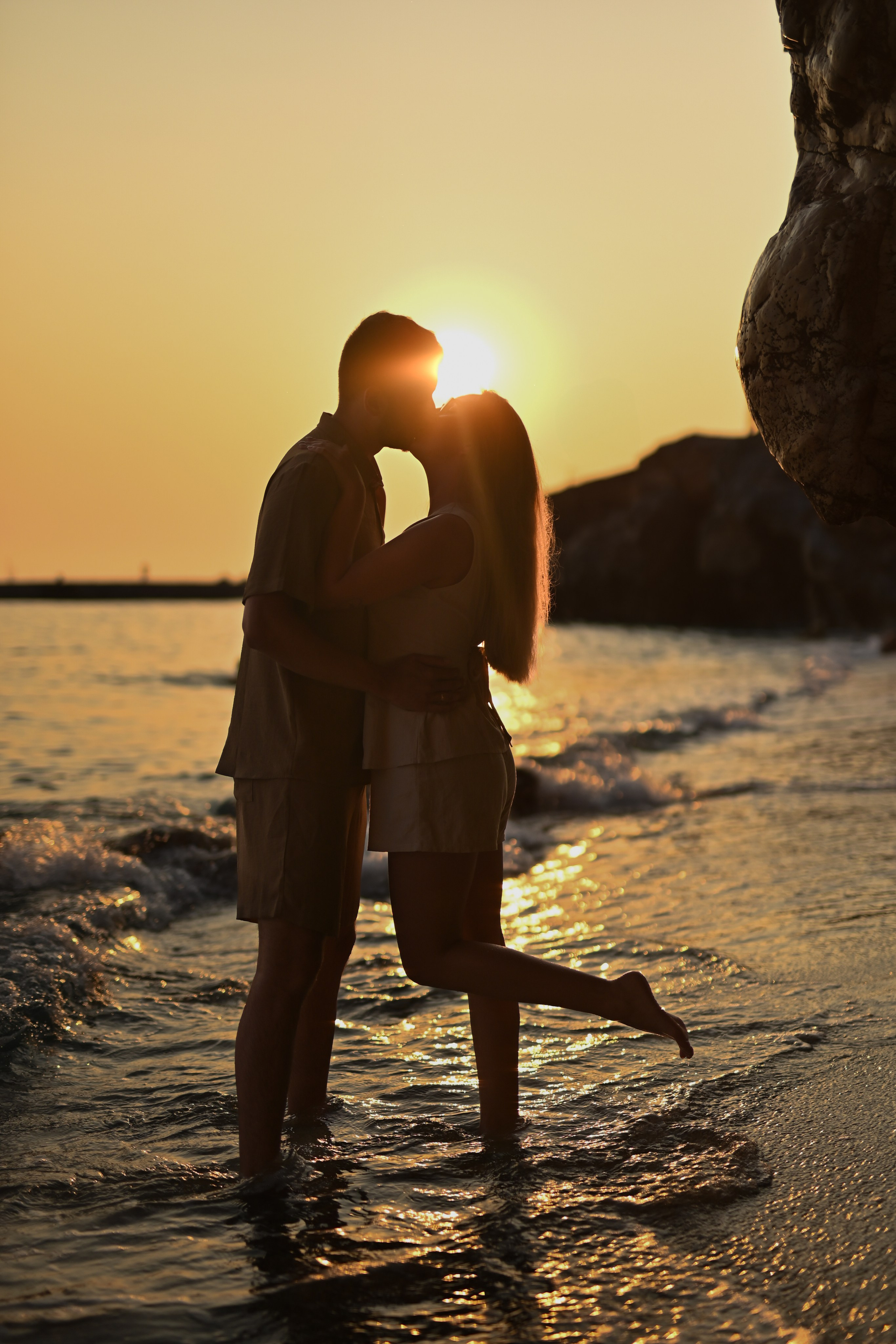 Love story на диком пляже в Конаклы. Photographer in Alanya, Side, Manavgat. Türkiye