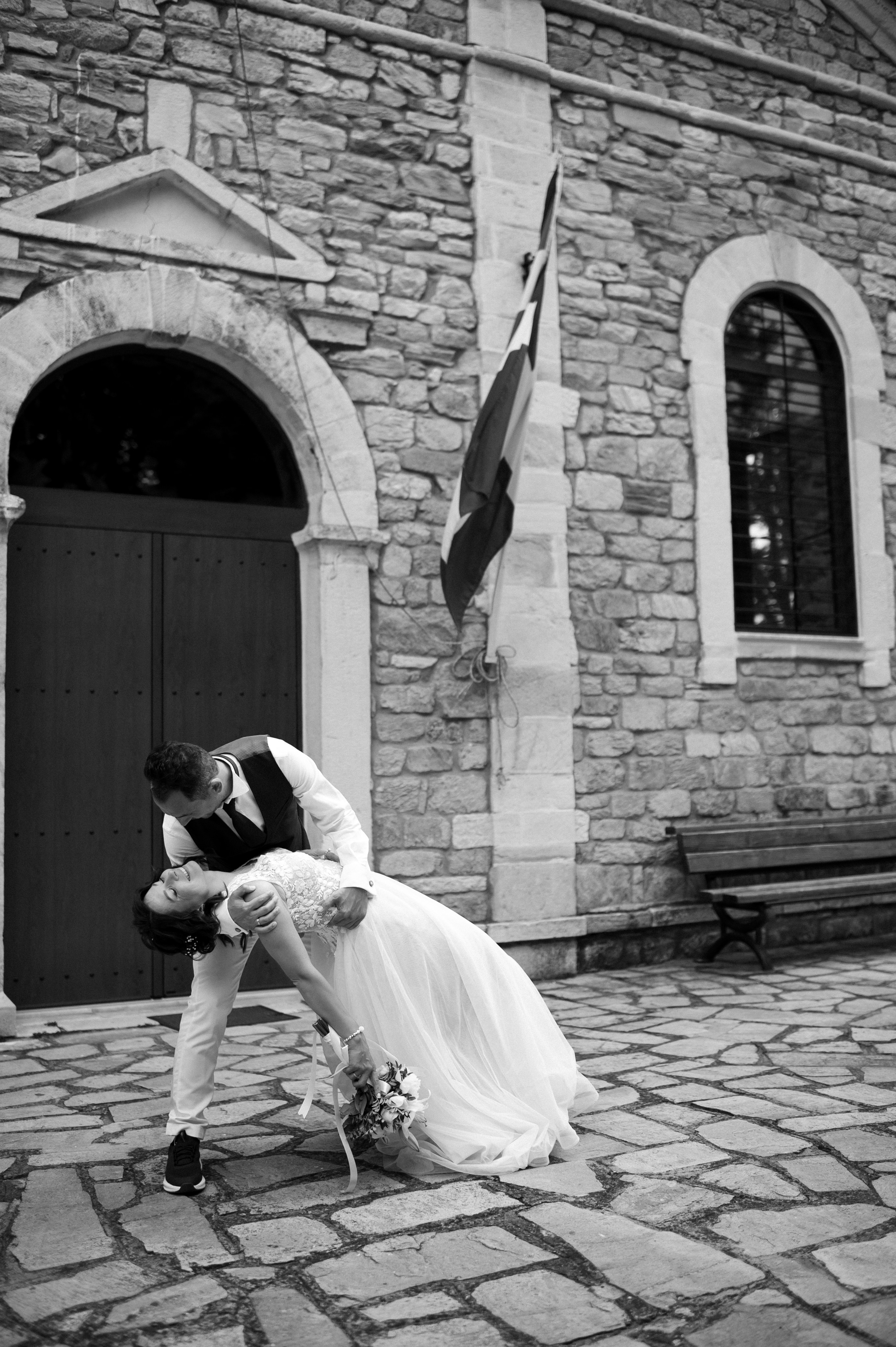 Wedding in Arnia Daria and George. Family, children, portrait, and event photography in Thessaloniki