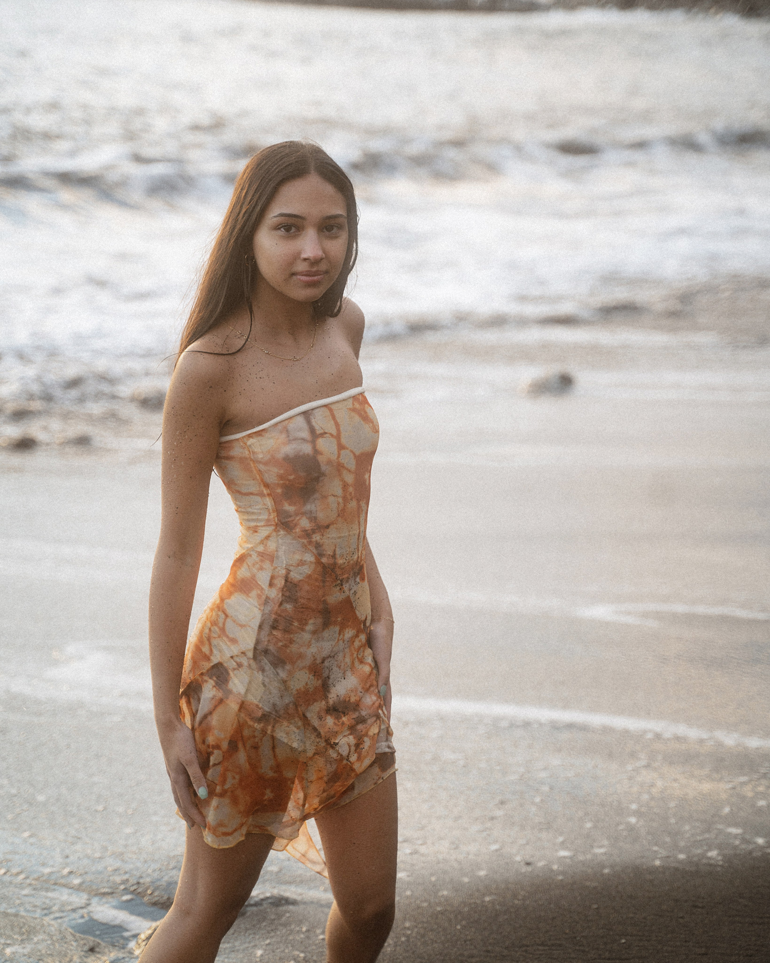 Sunset Portraits with Gabriella | Formosa Beach, Madeira Photography. Your photographer in Madeira
